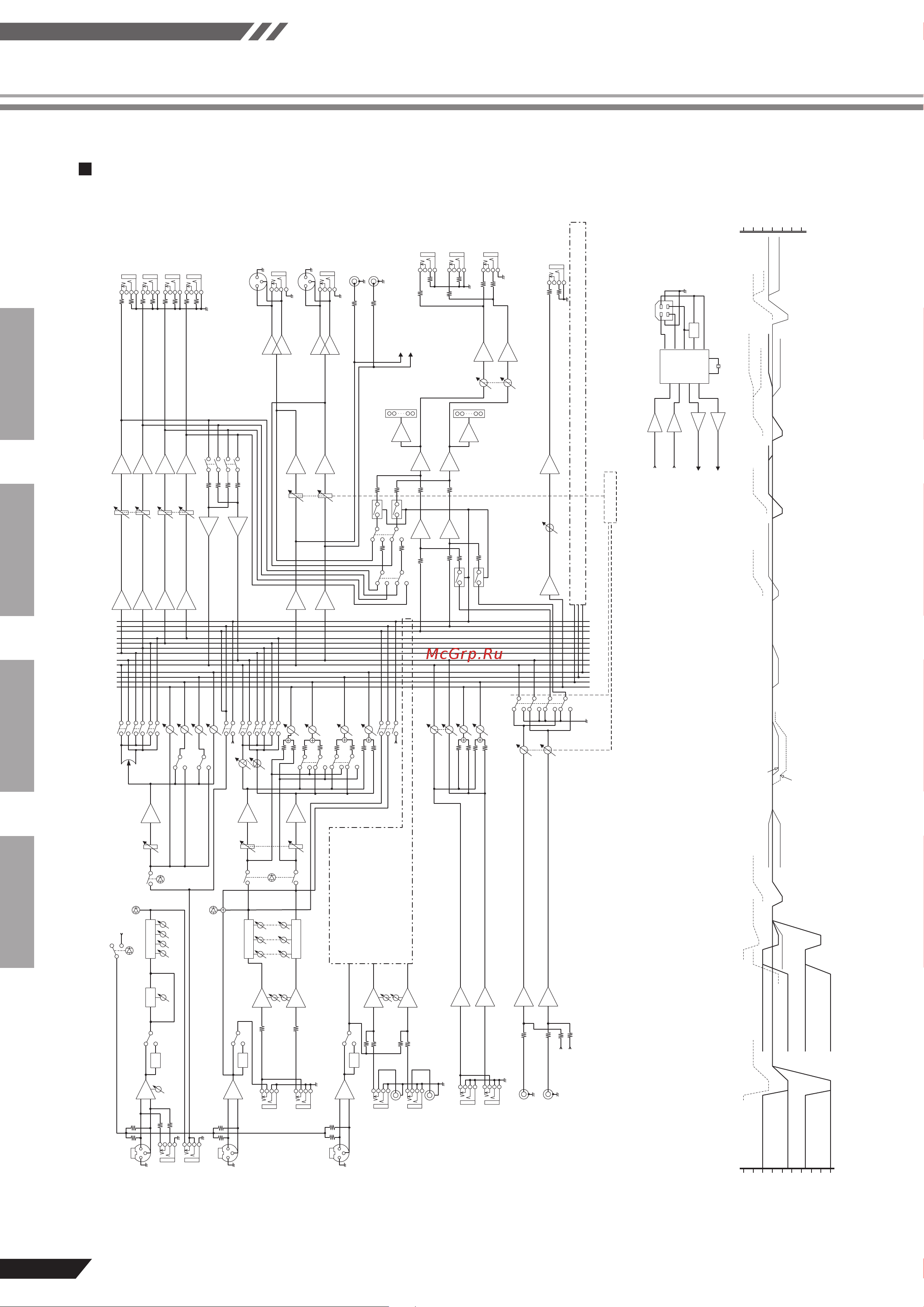 Yamaha MG166CUSB [32/35] Блок схема и уровневая схема mg206c usb