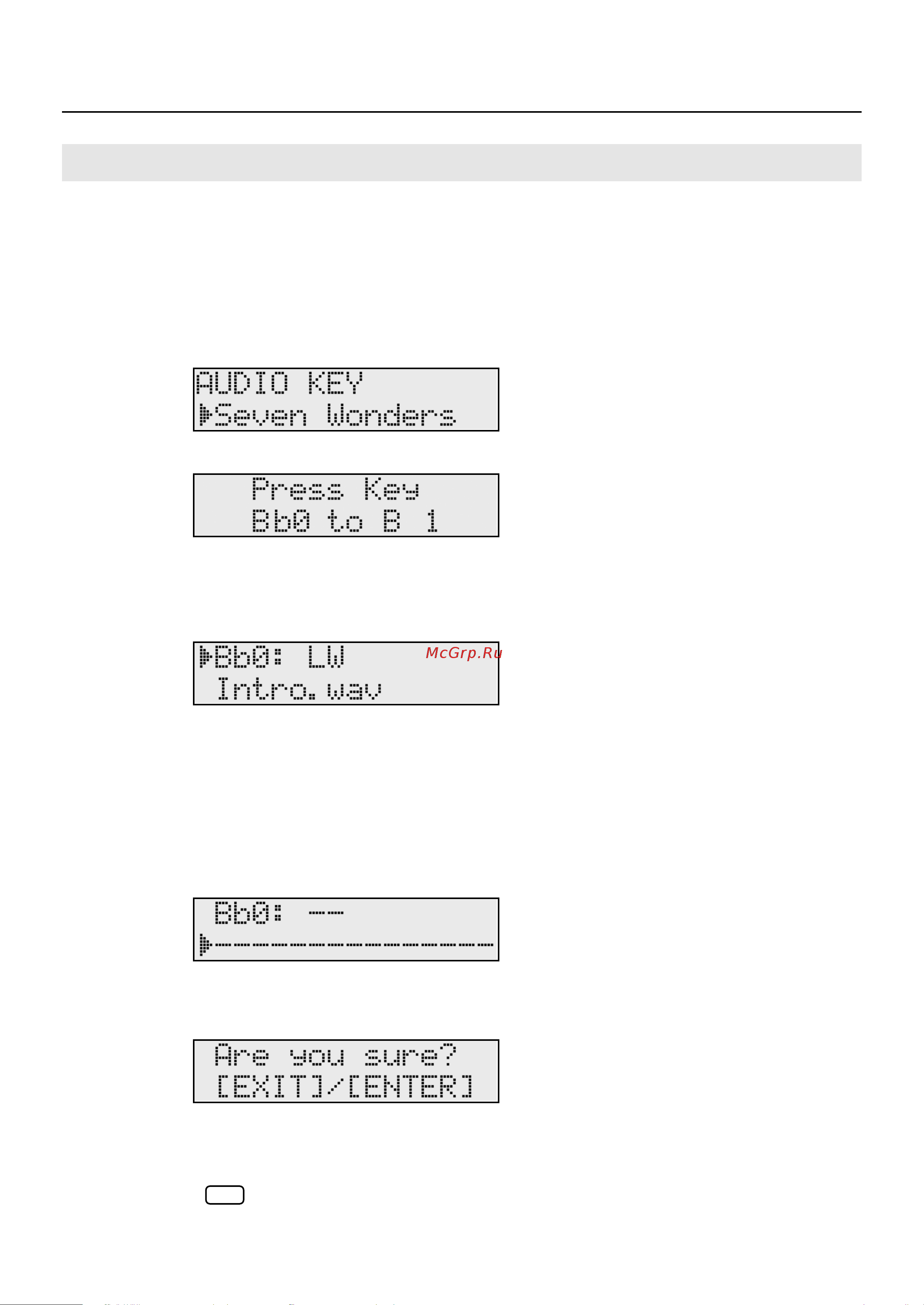 Roland RD-300GX [46/108] Changing audio file settings
