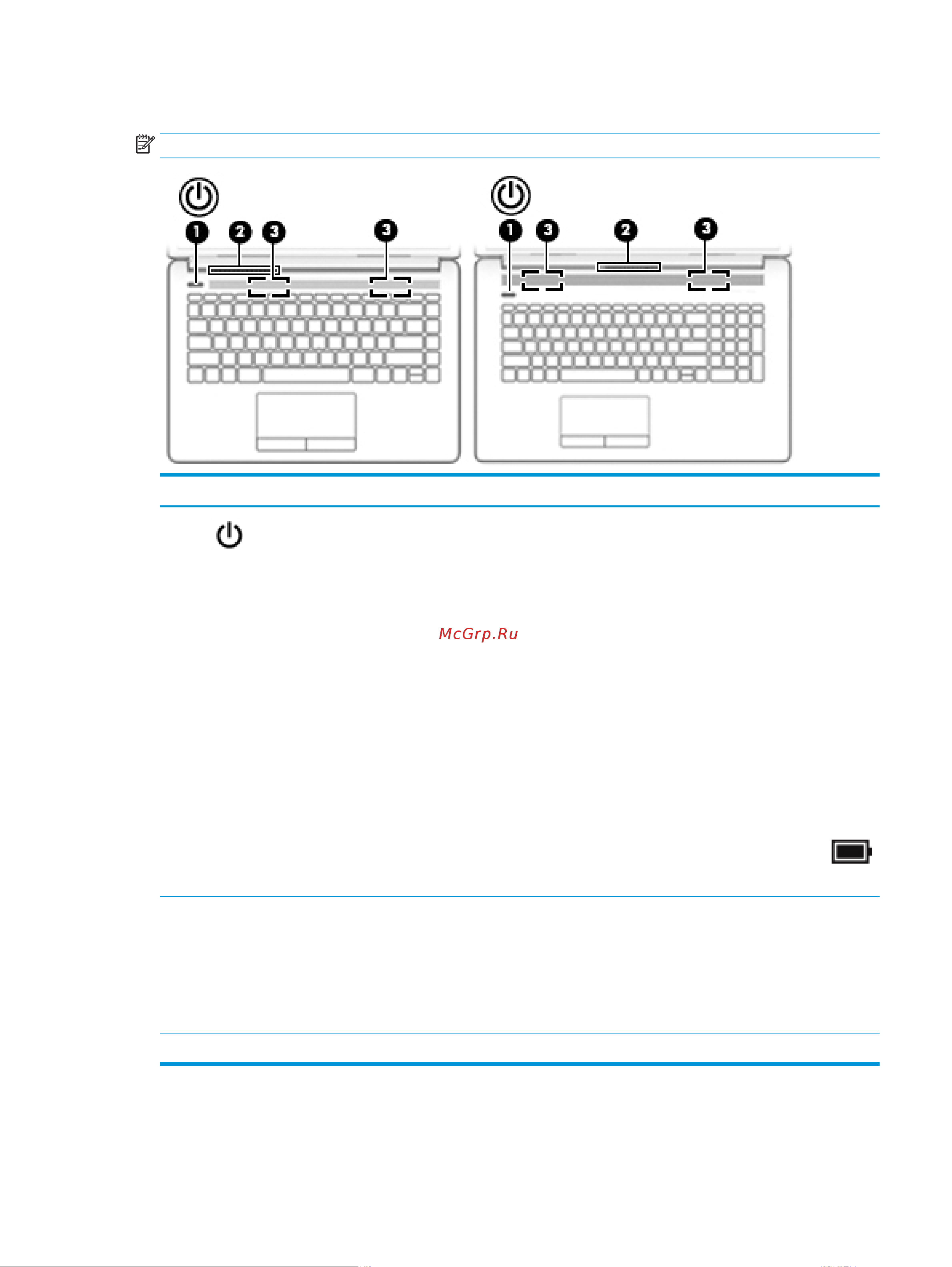 HP 17-ca0127ur 6QD62EA [23/85] Кнопка вентиляционное отверстие и динамики