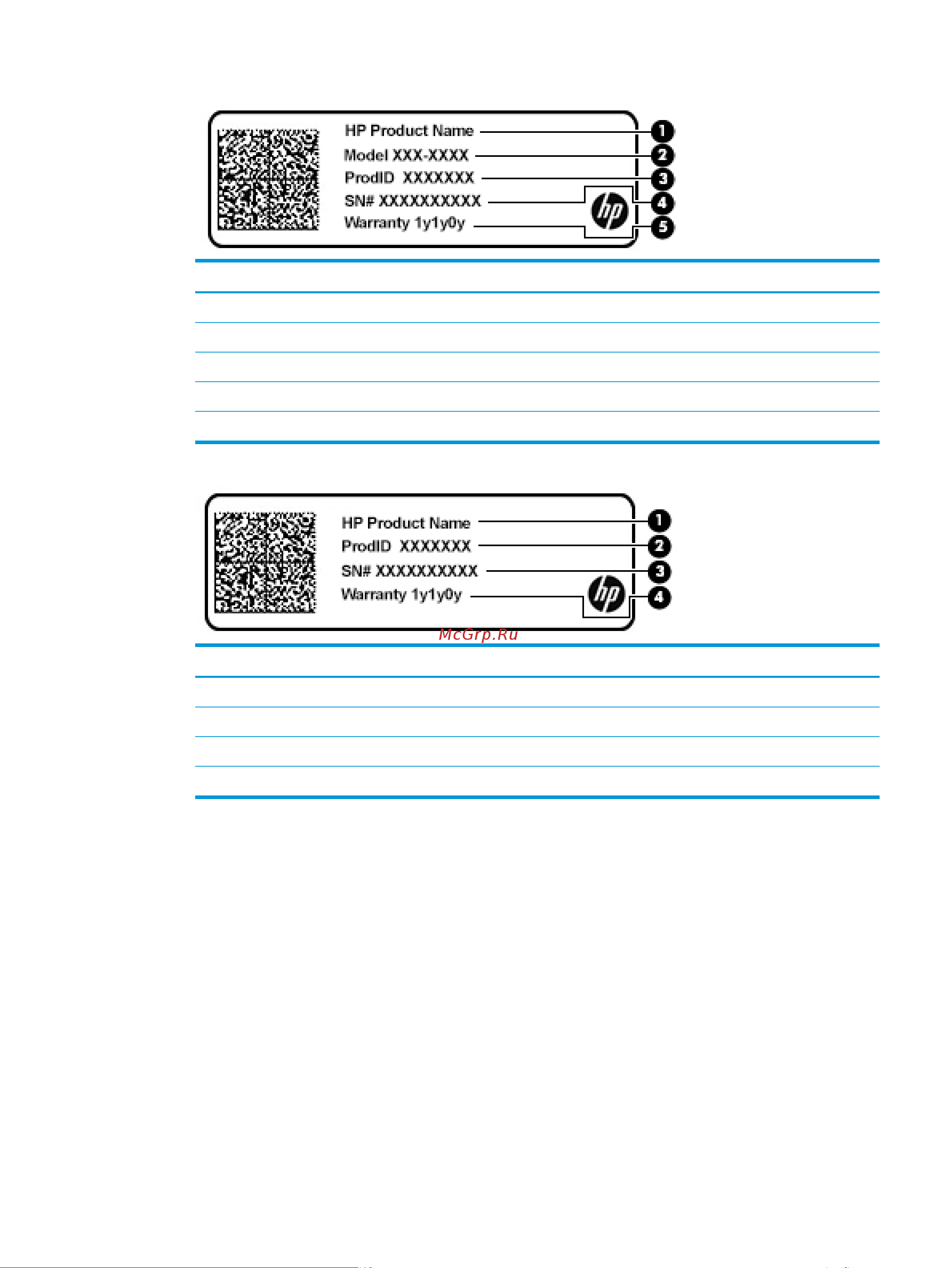 HP 17-ca0127ur 6QD62EA [27/85] Наклейки 15