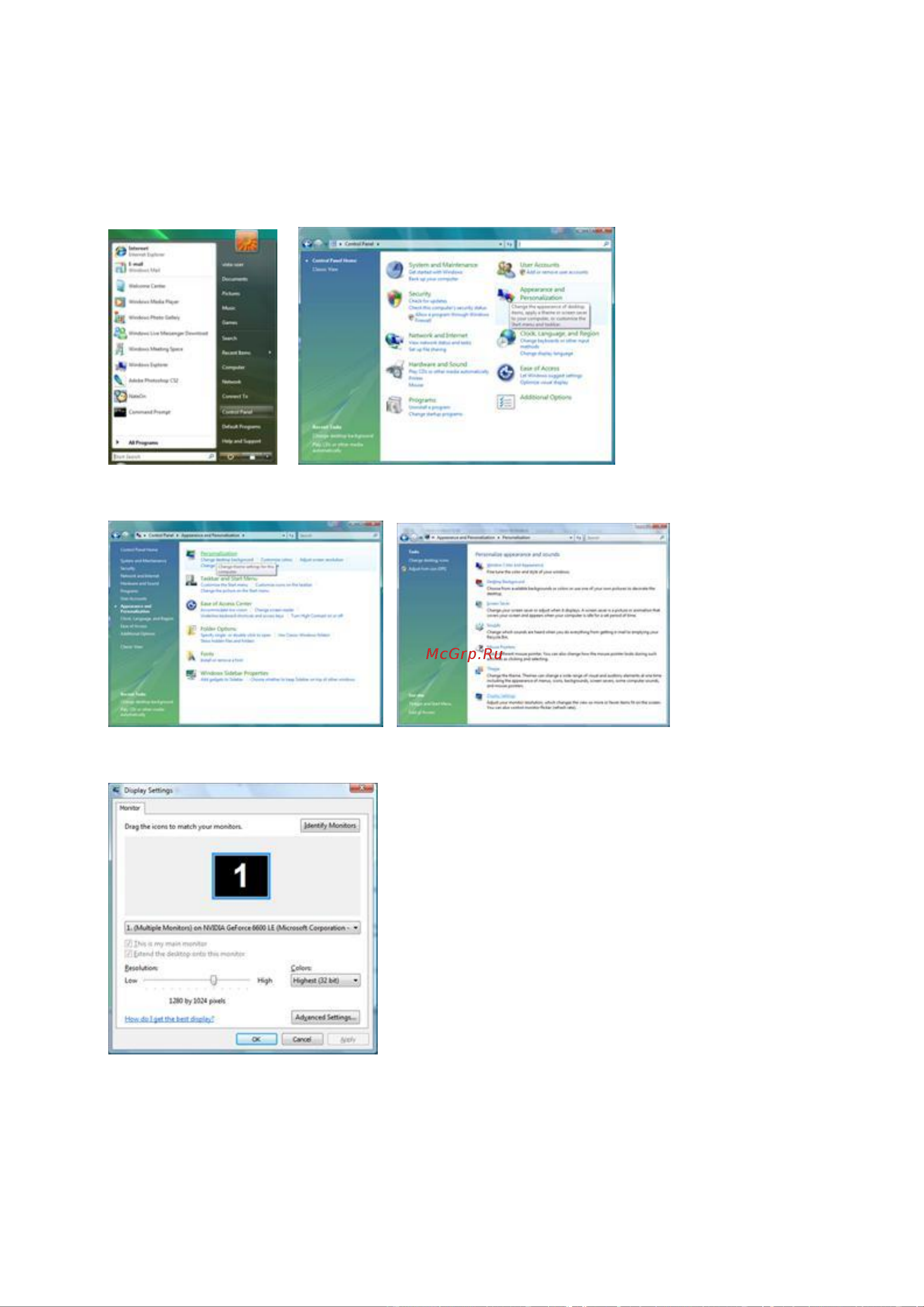AOC e2270 Swn [25/48] Windows vista