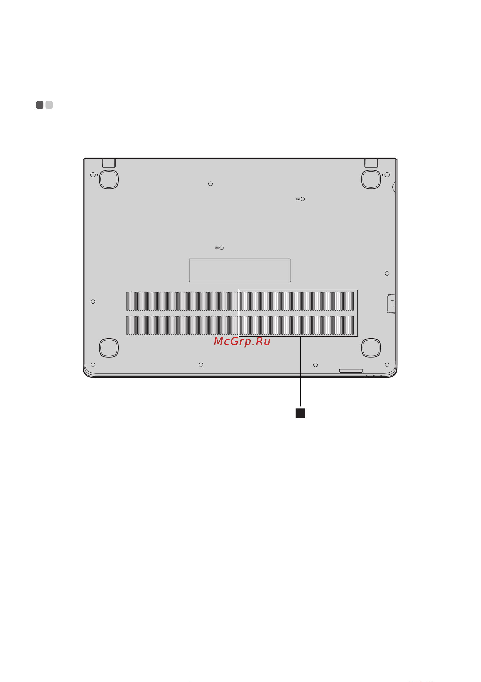Lenovo IdeaPad 100 15 (80MJ0052RK) [17/40] Вид снизу