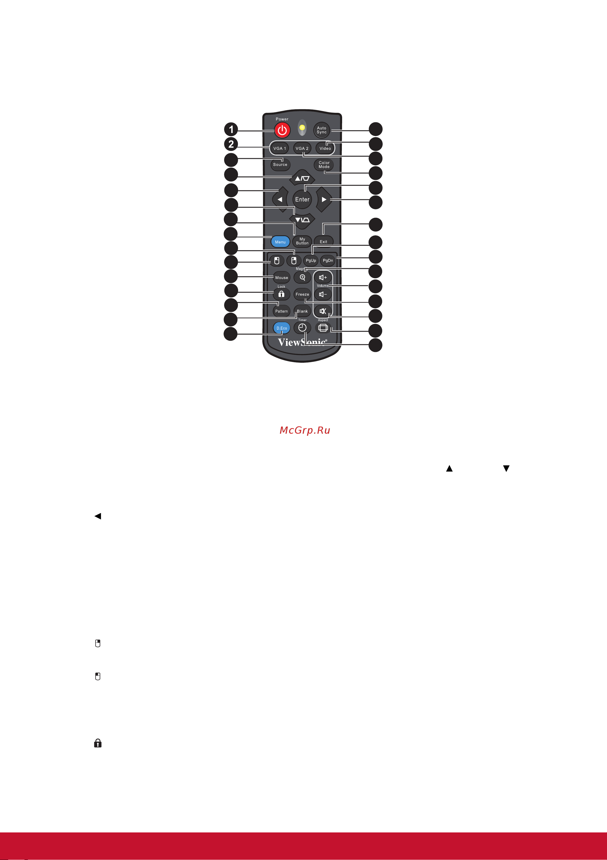 Viewsonic CDE7061T [15/85] Ïóëüò äèñòàíöèîííîãî óï²àâëåíèˇ