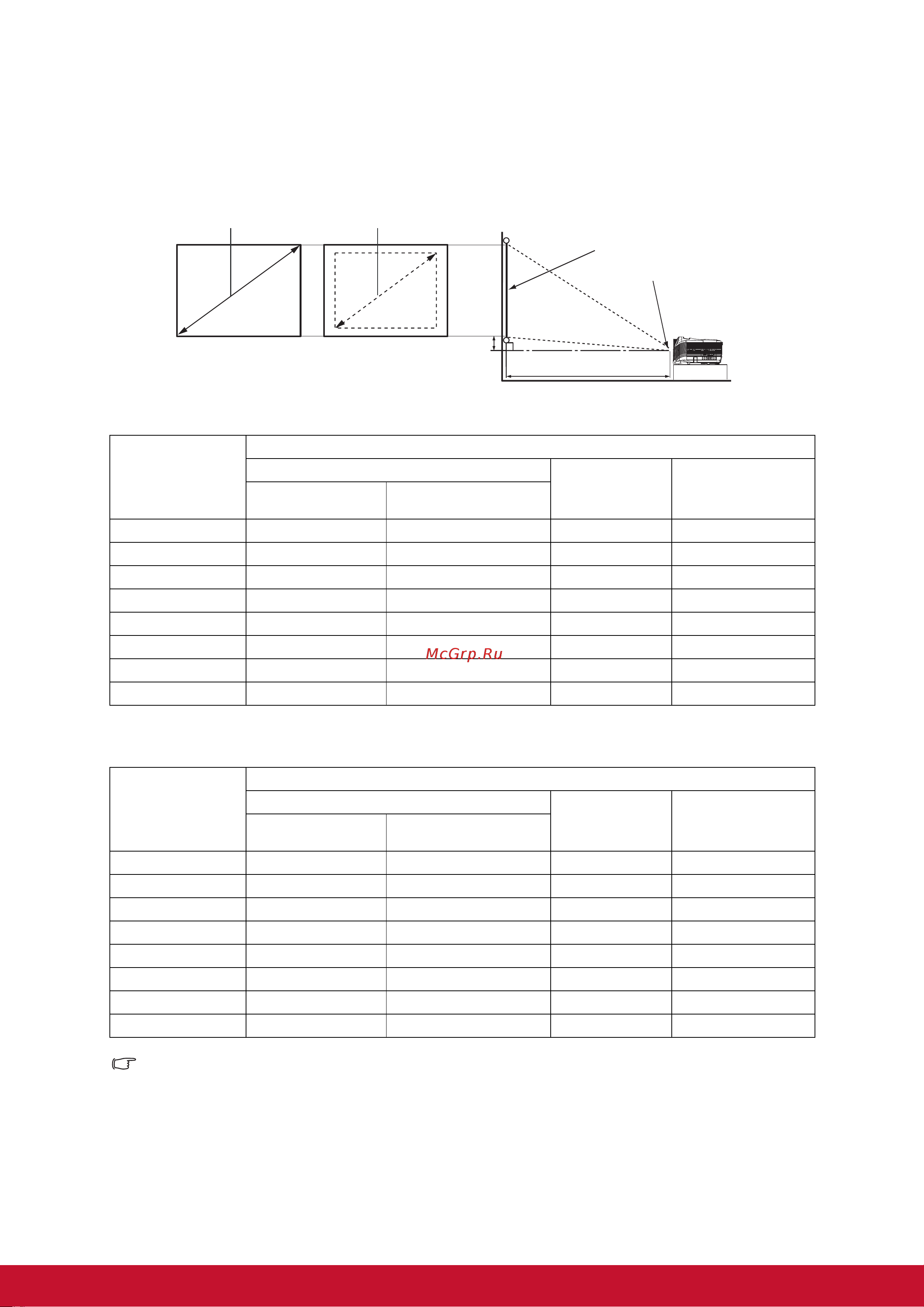 Viewsonic CDE7061T [29/85] Ãåãóëè²îâêà ²àçìå²à èçîá²àæåíèˇ ï²îåêöèè