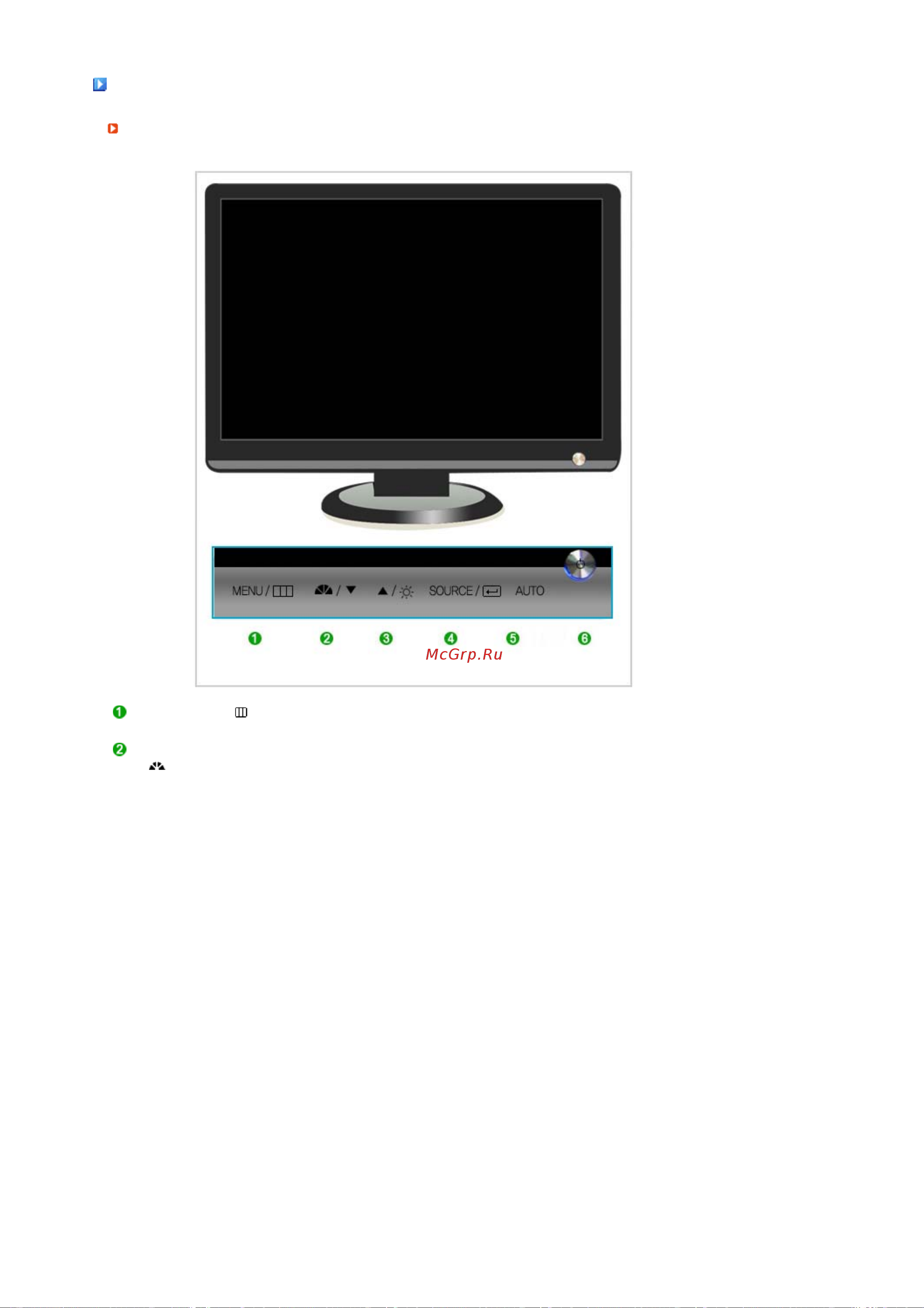 Samsung 206BW [12/58] Ваш монитор
