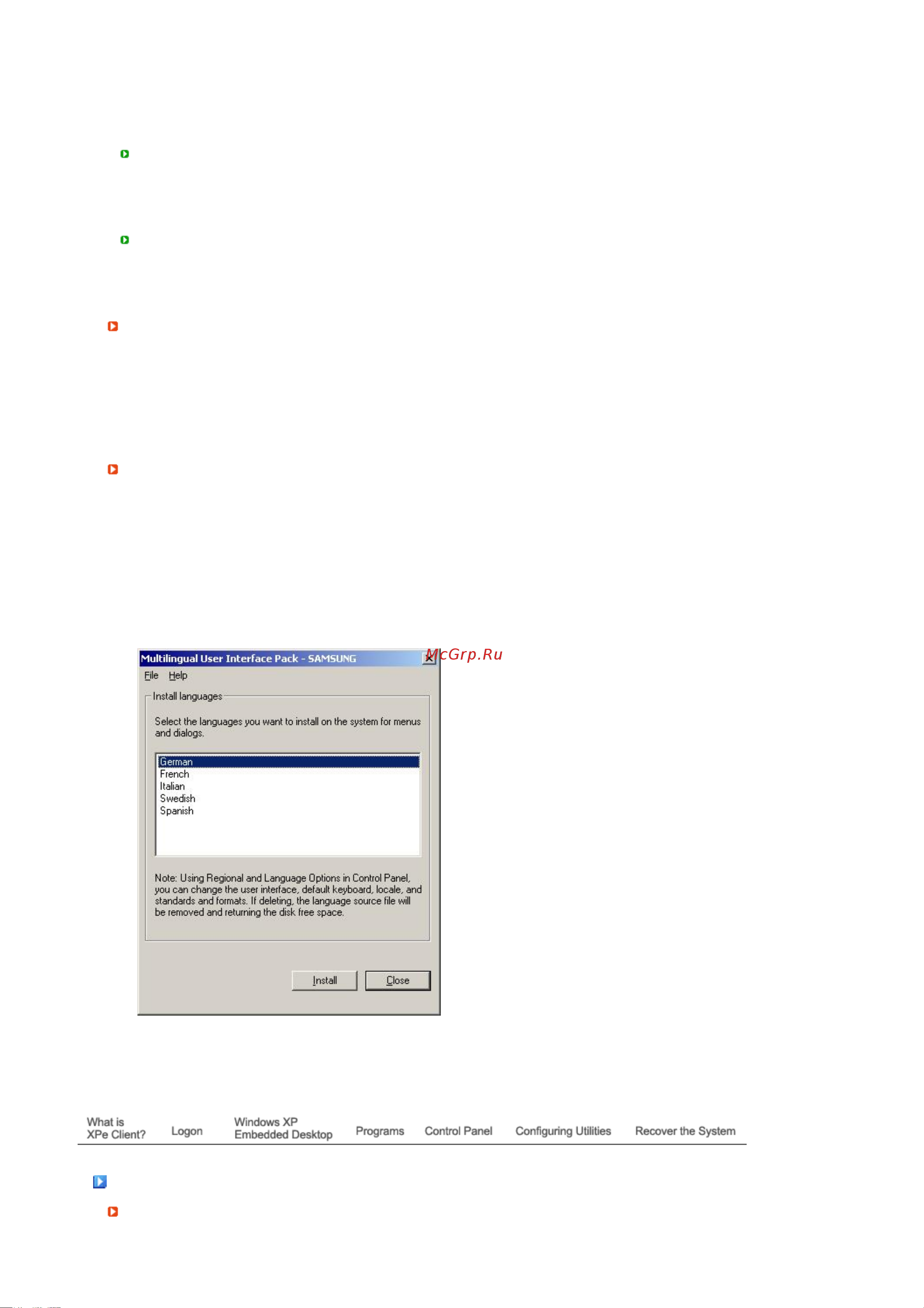 Samsung 220TN [36/94] Recover the system