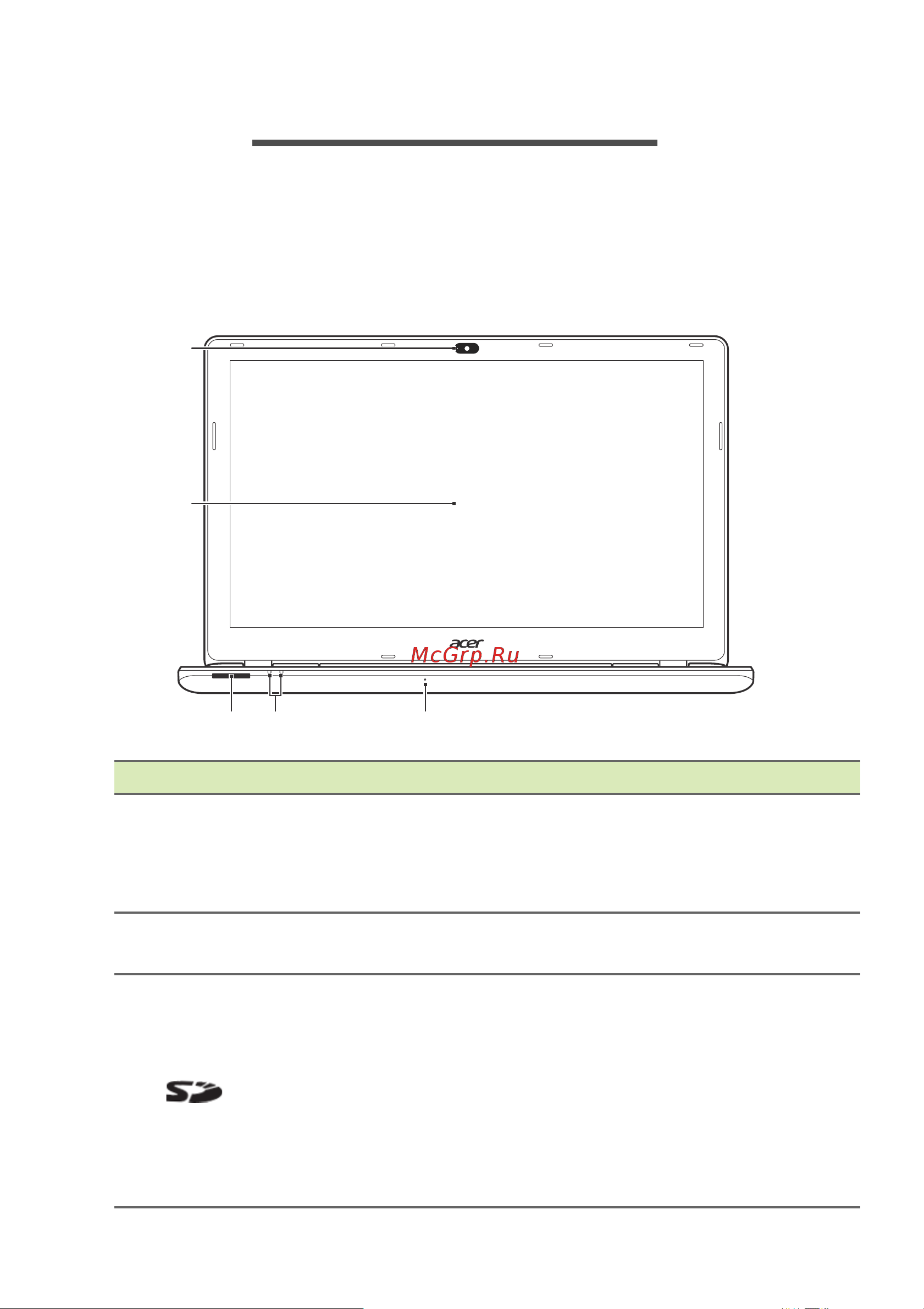 Acer NX.EEYER.008 [9/95] Вид на экран