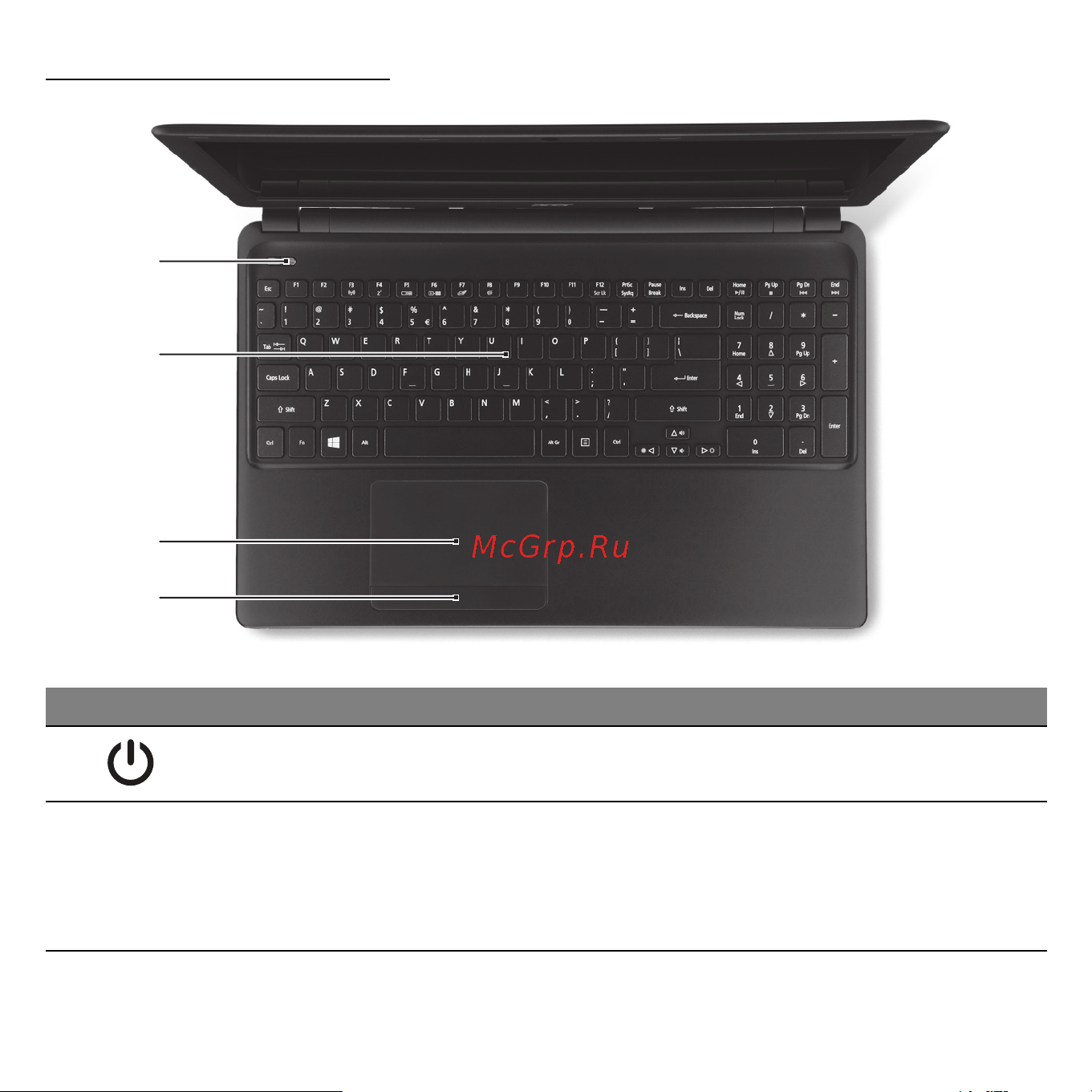 Acer E1-570-33214G50Mnkk NX.MEPER.005 [29/121] Вид клавиатуры