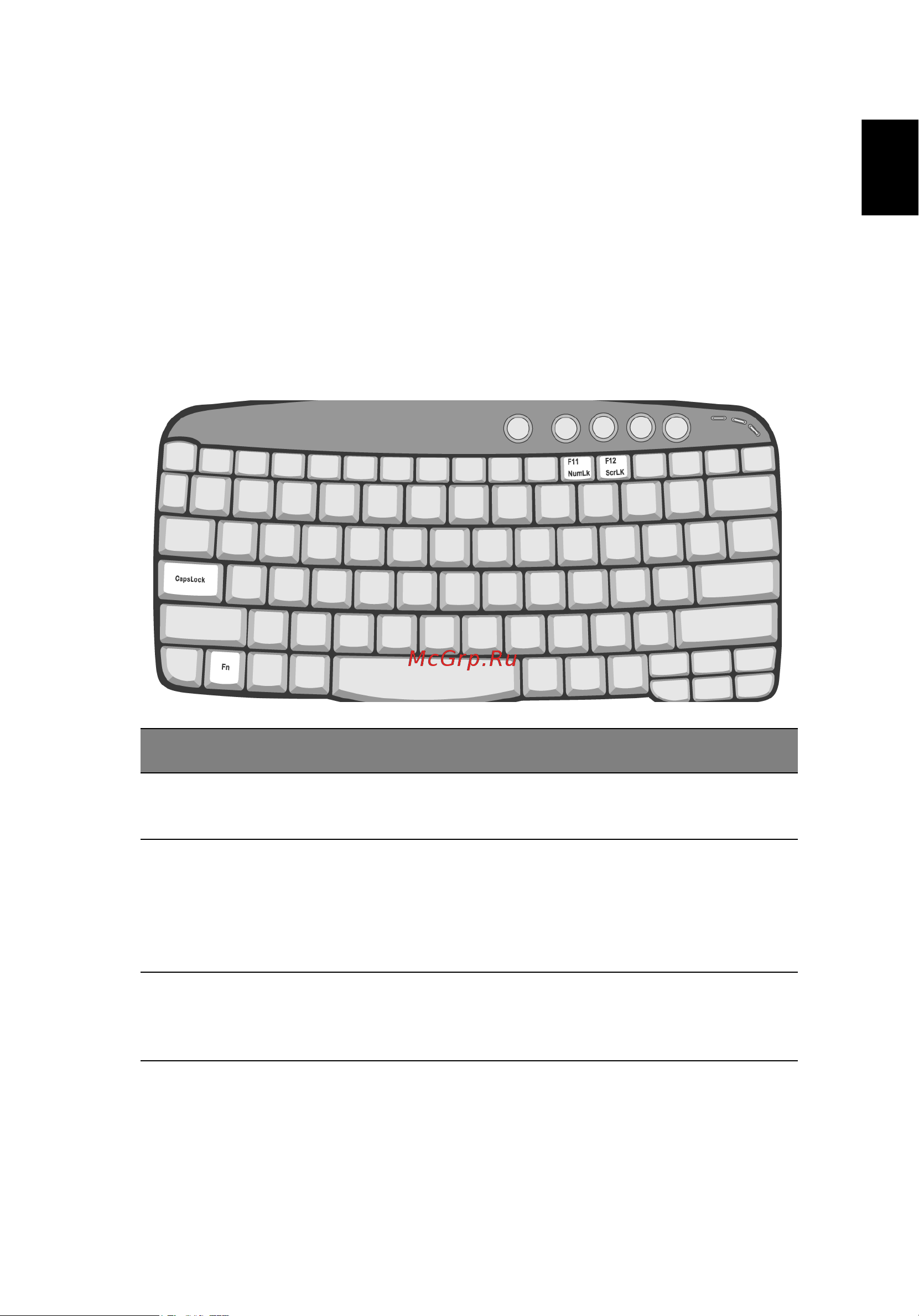 Acer TravelMate 8000 [23/99] Using the keyboard
