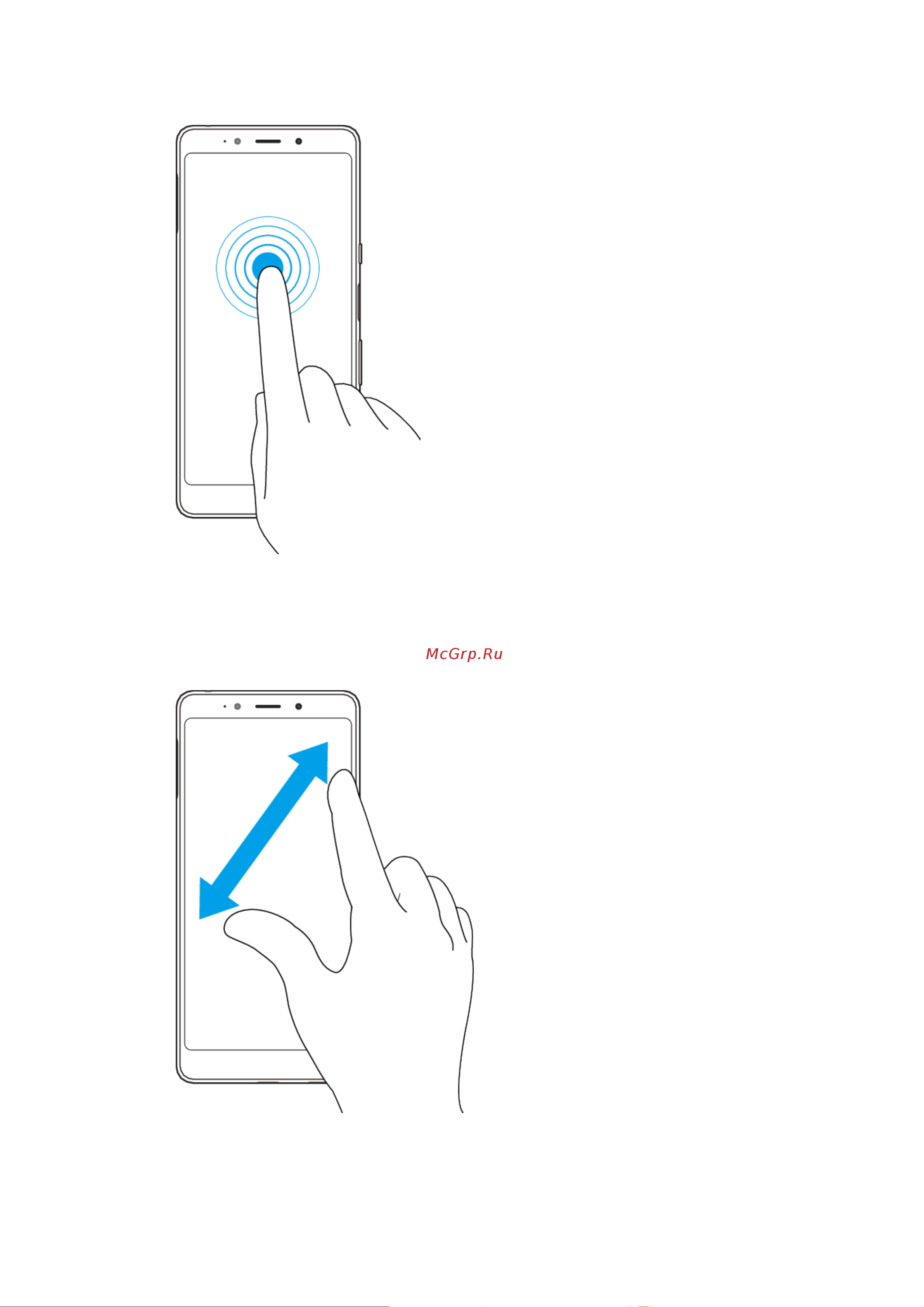 Sony Xperia L3 Dual I4312 [19/101] Касание с удерживанием