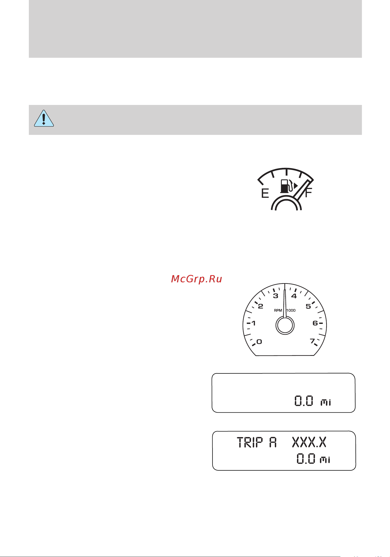 Lincoln MKS (2009) [17/331] Instrument cluster