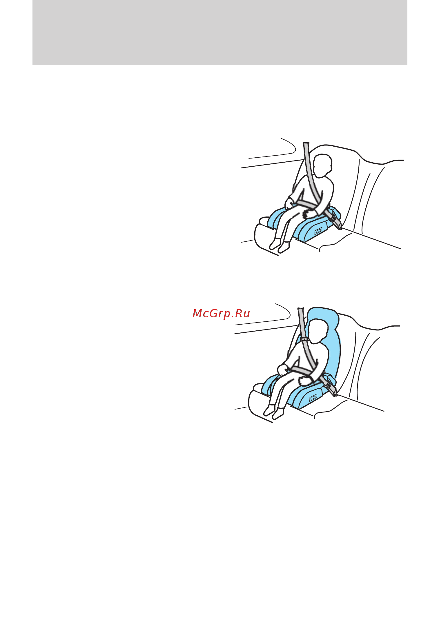 Lincoln MKS (2009) [181/331] Types of booster seats