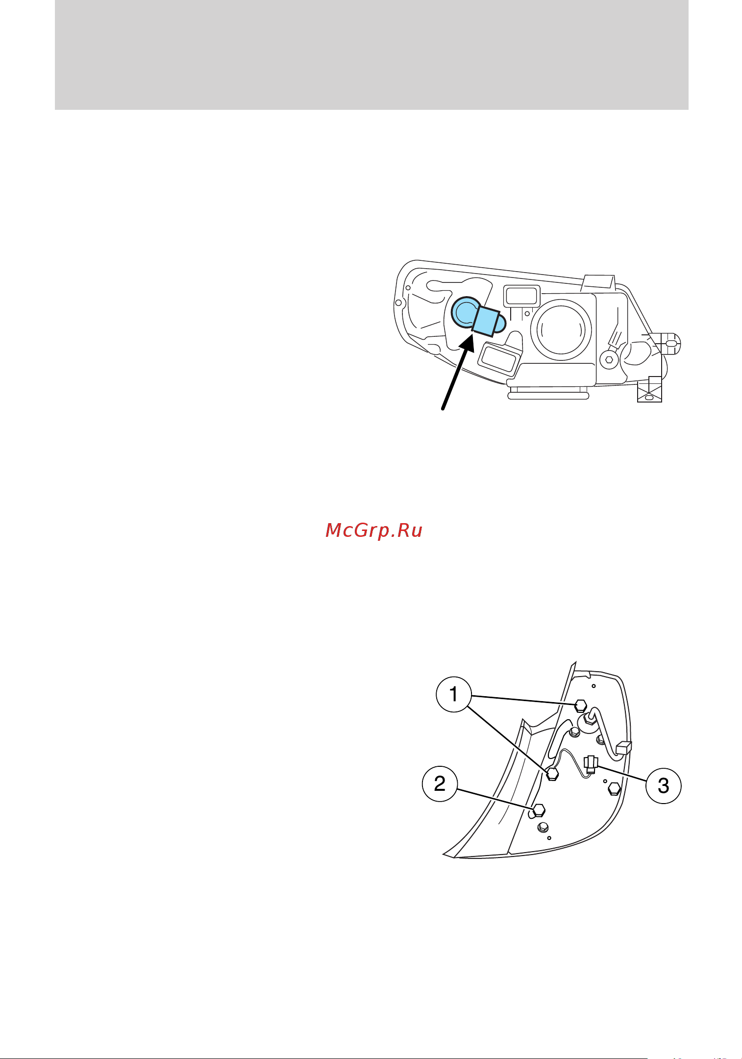 Lincoln MKS (2009) [53/331] Replacing front parking lamp turn signal sidemarker bulbs