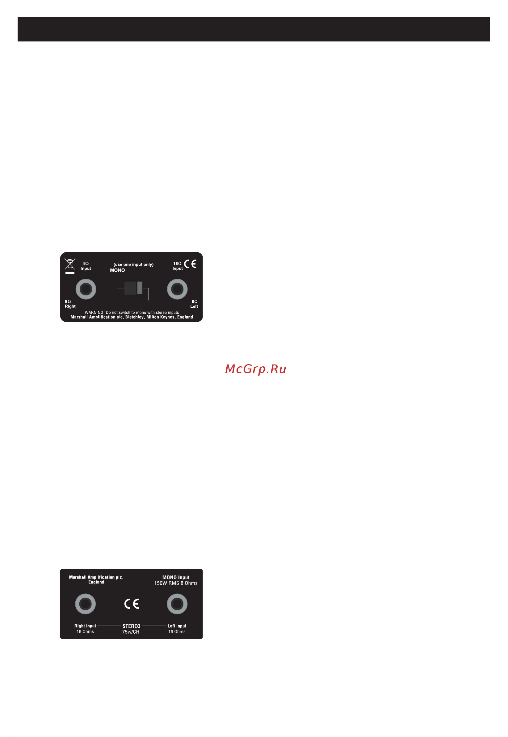 Marshall 1960TV [3/8] Guide de démarrage