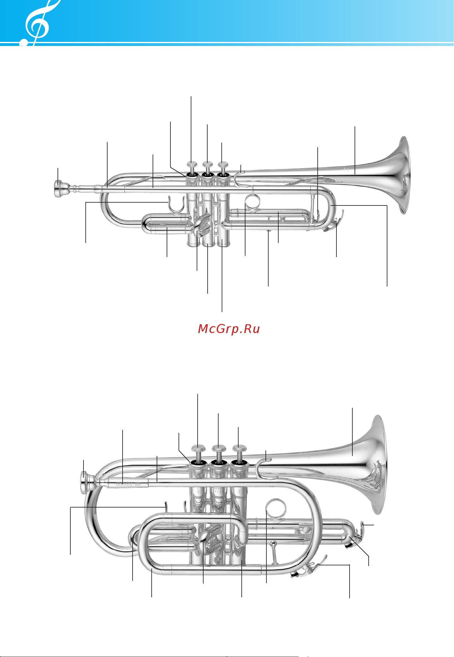 Yamaha YCR-6330II [4/16] Номенклатура