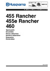 Husqvarna 455e Rancher (2006) parts Руководство по эксплуатации