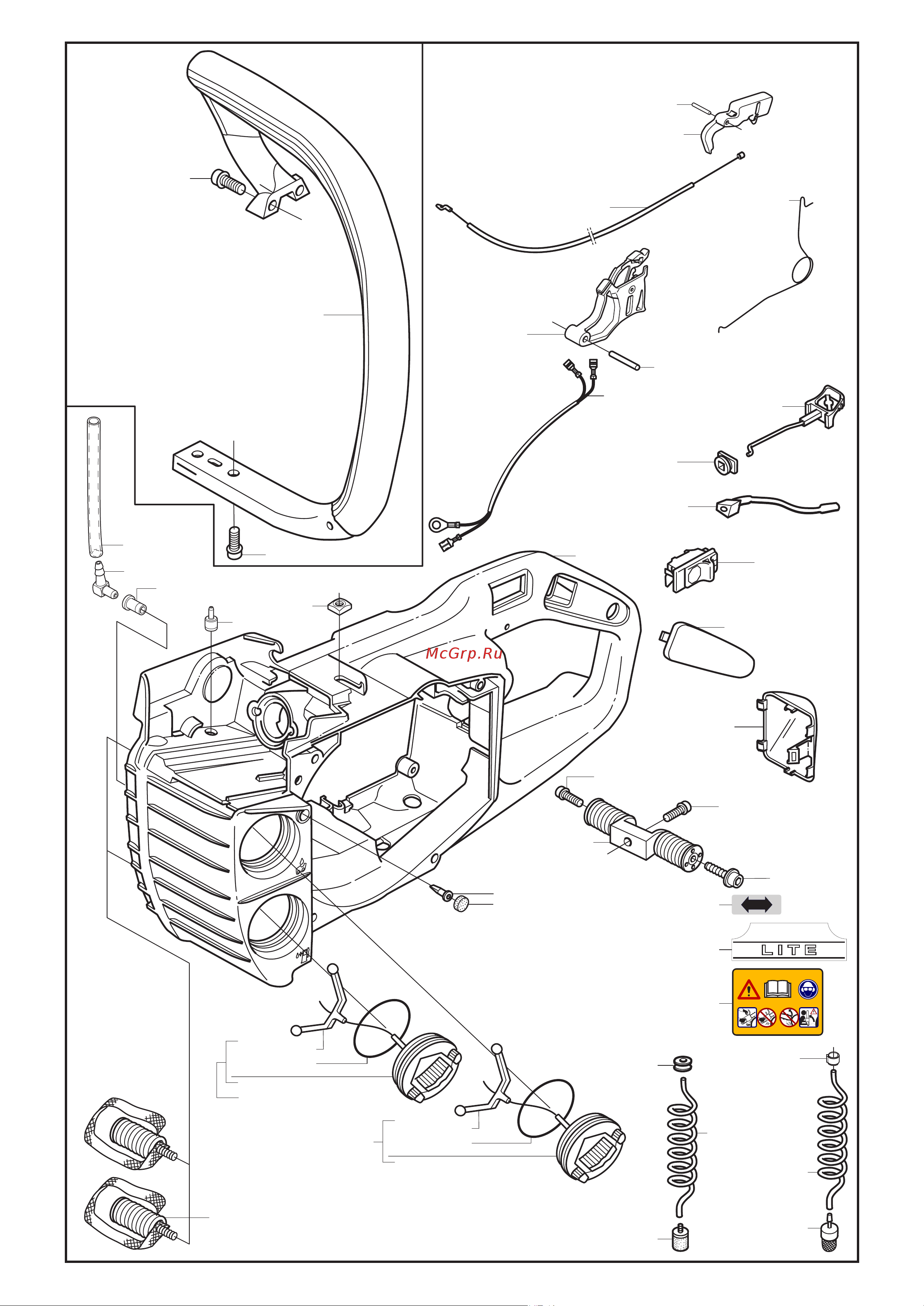 Husqvarna 336 (2003) parts Руководство по эксплуатации онлайн [6/9] 781332