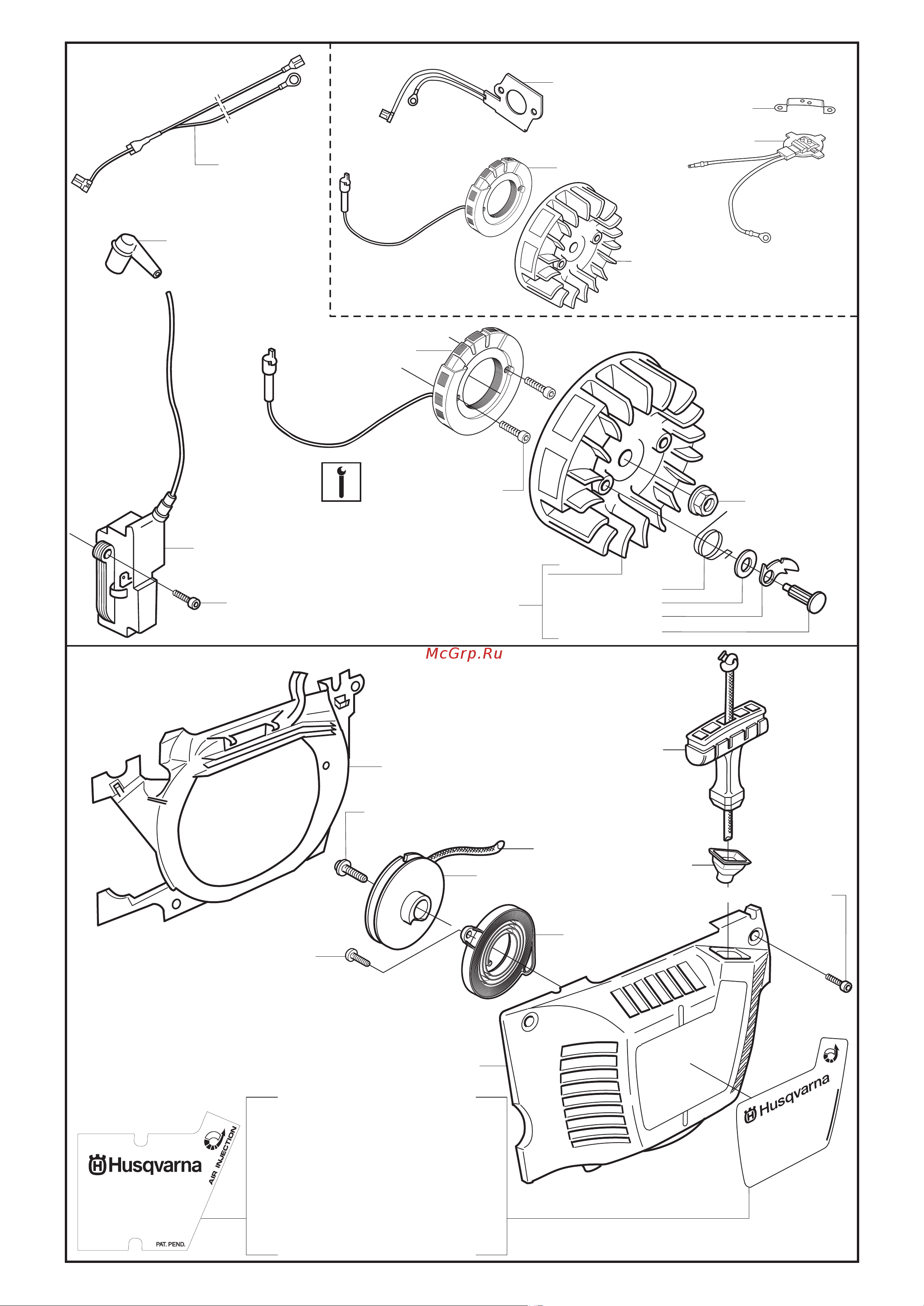 Husqvarna 357 XP (2006) parts Руководство по эксплуатации онлайн [7/13] 781334