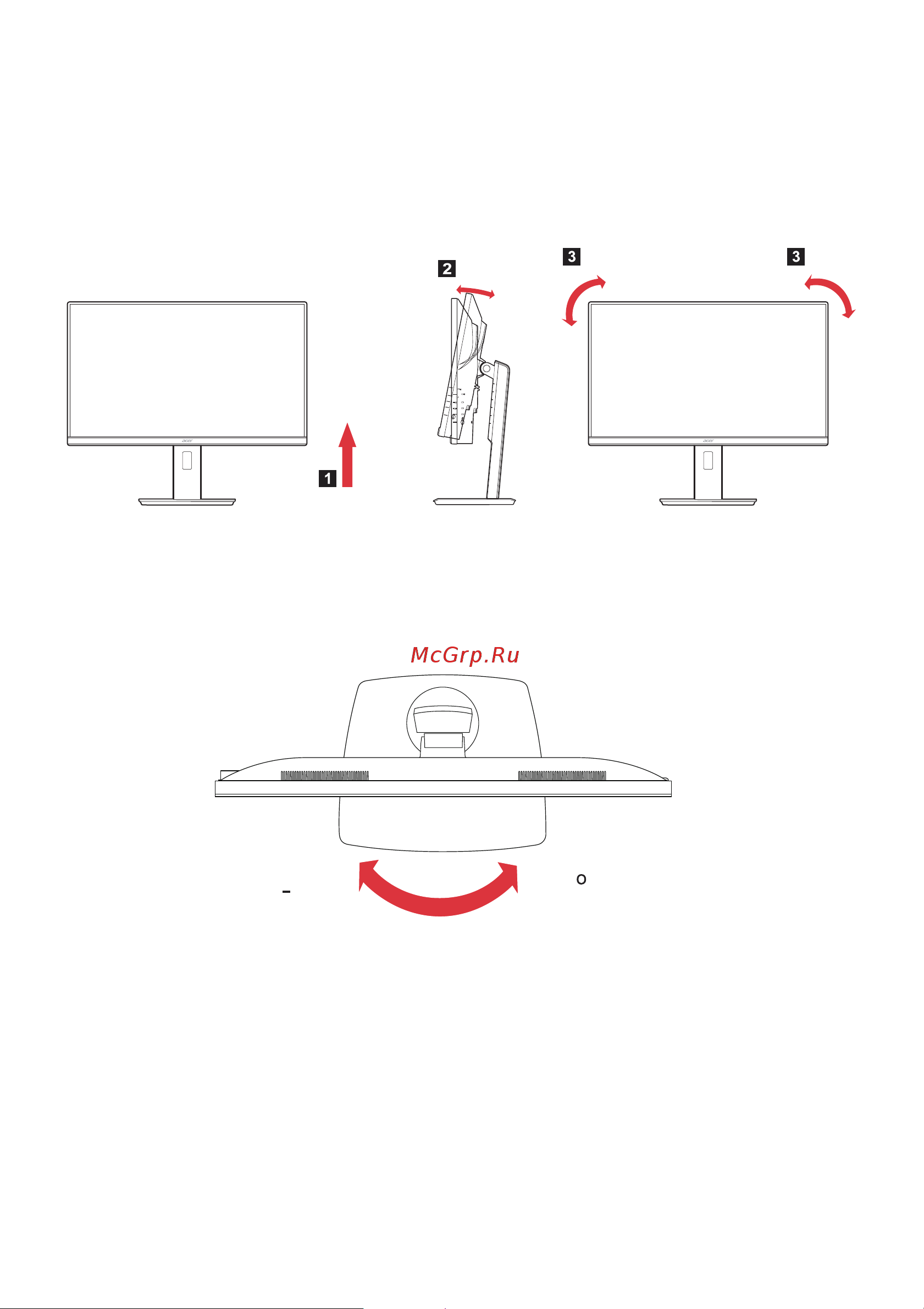 Acer B227Qbmiprzx (UM.WB7EE.006) Руководство по эксплуатации онлайн [14/36] 781351