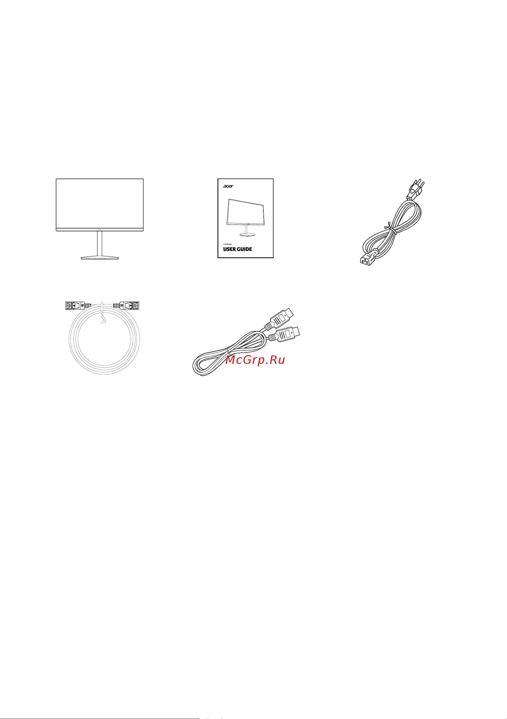 Acer XV252QPBMIIPRX (UM.KX2EE.P05) [11/35] Распаковка