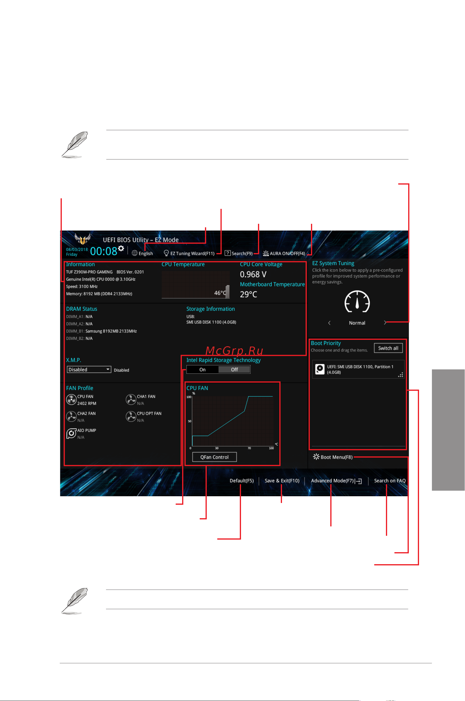 Asus TUF Z390M-PRO GAMING [53/86] Chapter 3