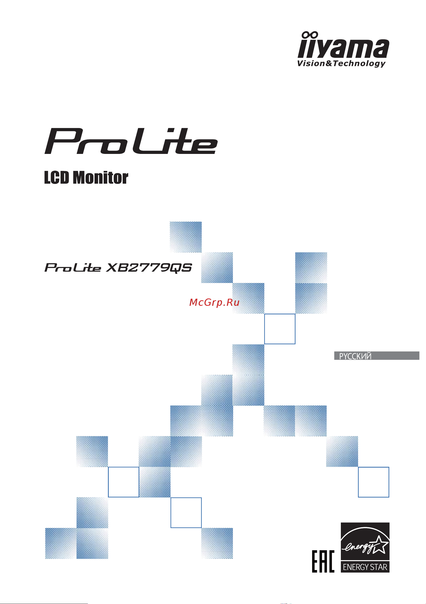 Iiyama ProLite XB2779QQS-S1 Руководство по эксплуатации онлайн