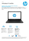 HEWLETT-PACKARD HP 15-bw530ur (2FQ67EA) Руководство по эксплуатации