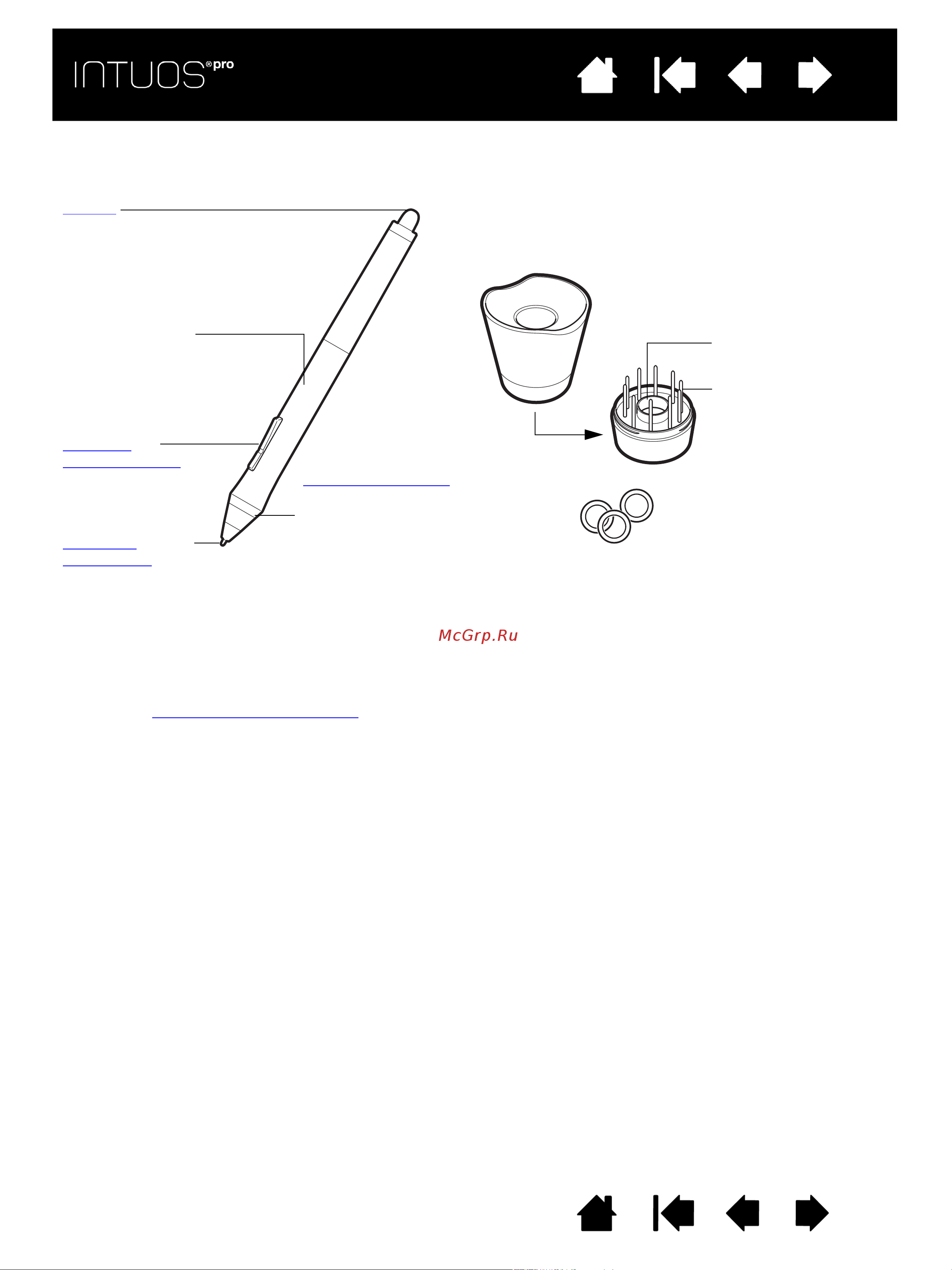Wacom Intuos Pro M Special Edition (PTH-651 S-RUPL) [9/98] Перья для планшета intuos pro pen являются беспроводными и работают без элементов питания
