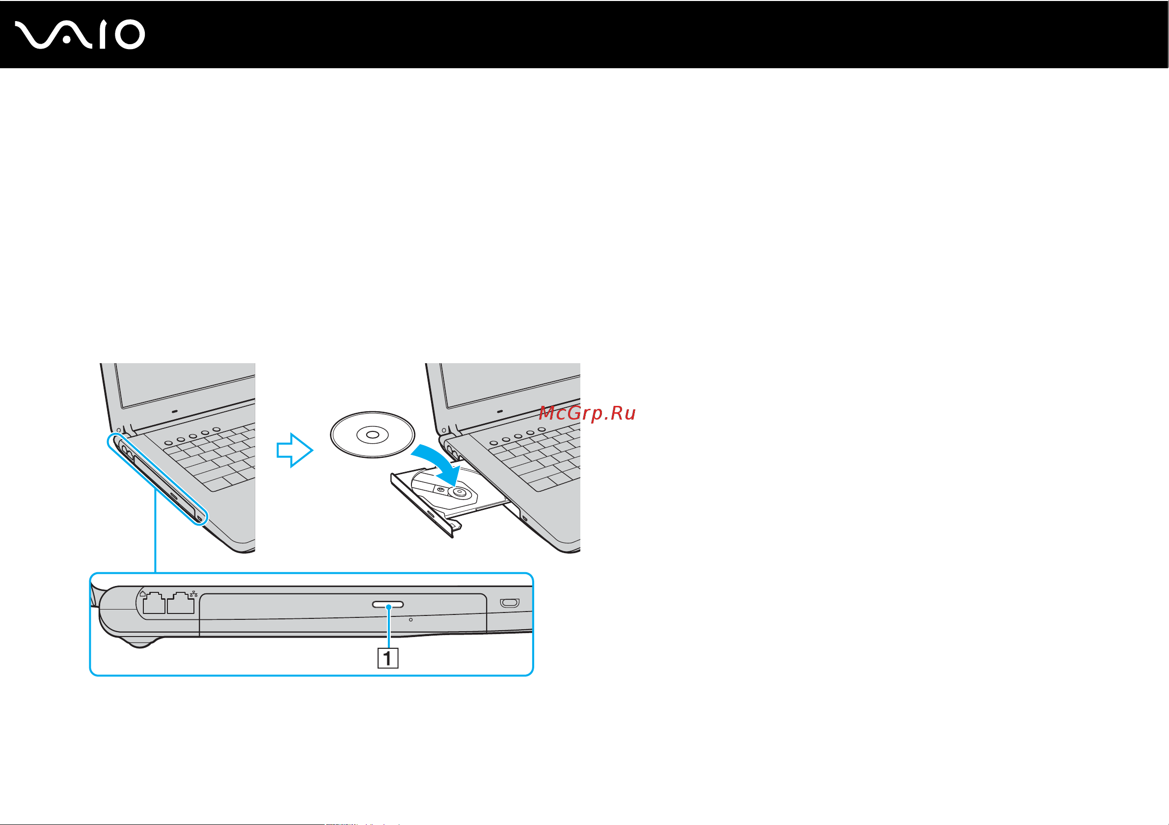 Sony VAIO VGN-FE11S [39/200] Использование дисковода компакт дисков