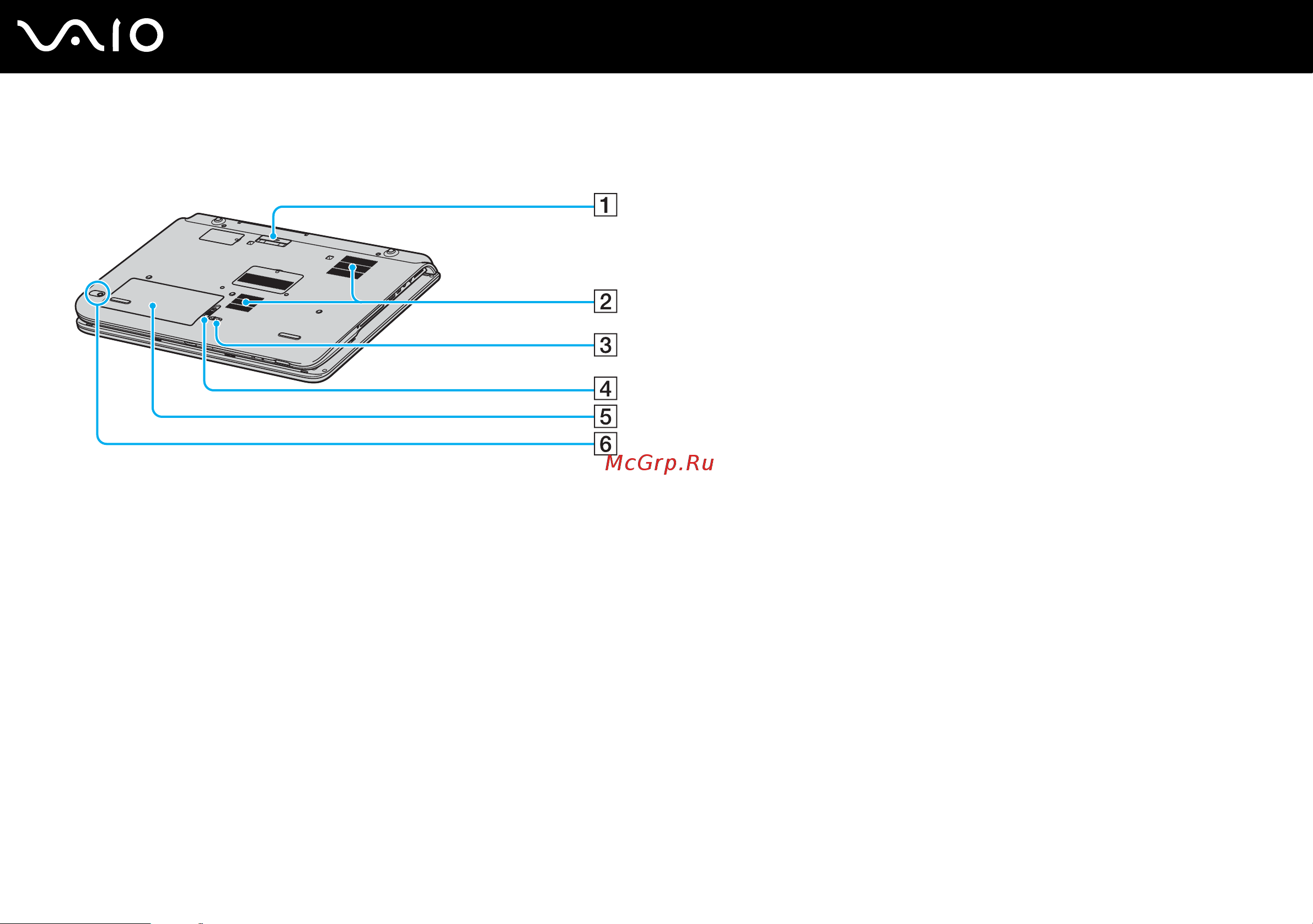 Sony VAIO VGN-FS395VP [20/199] Вид снизу