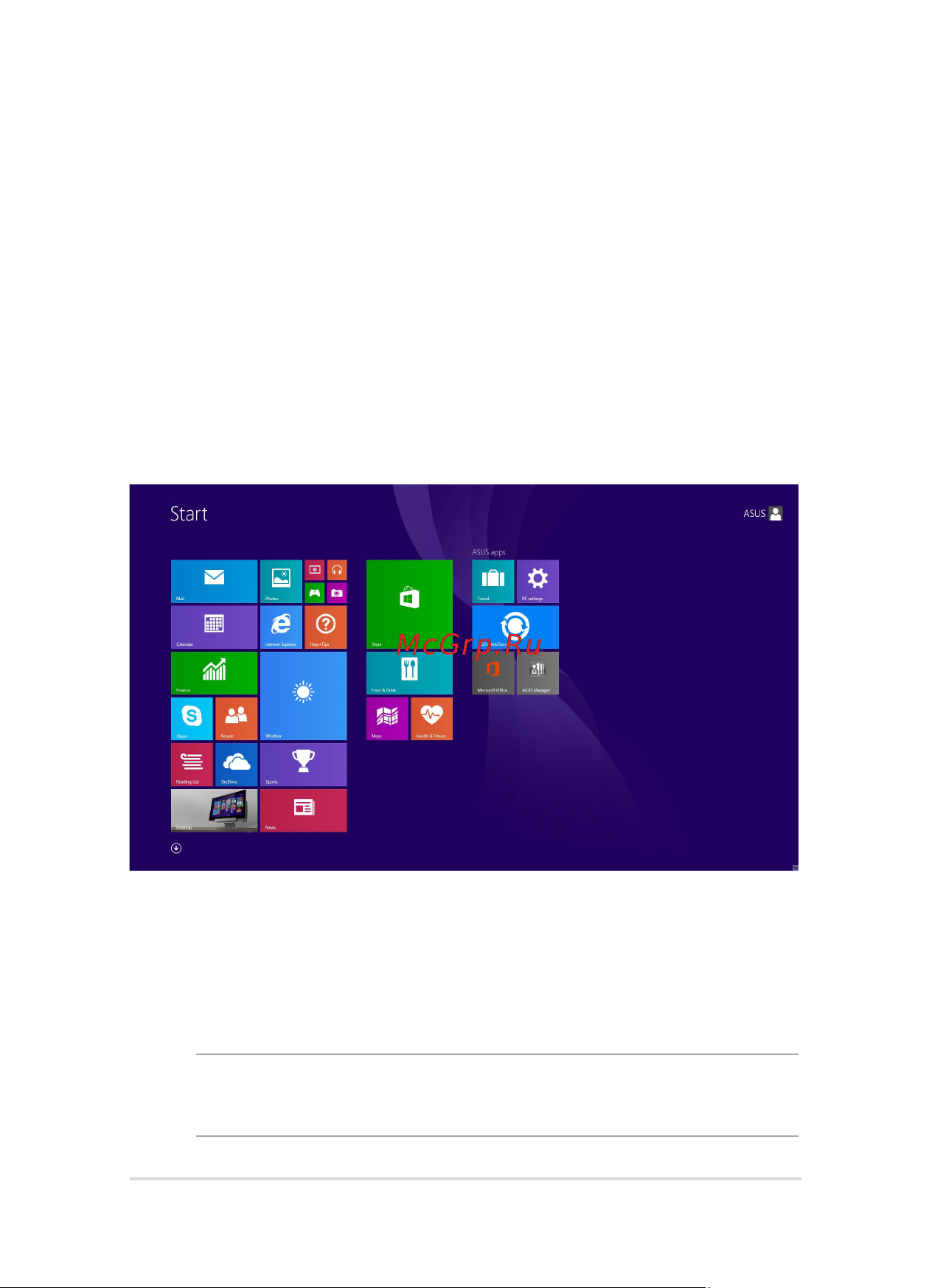 Asus X554LJ-XO1143T 90NB08I8-M18660 [49/122] Интерфейс windows