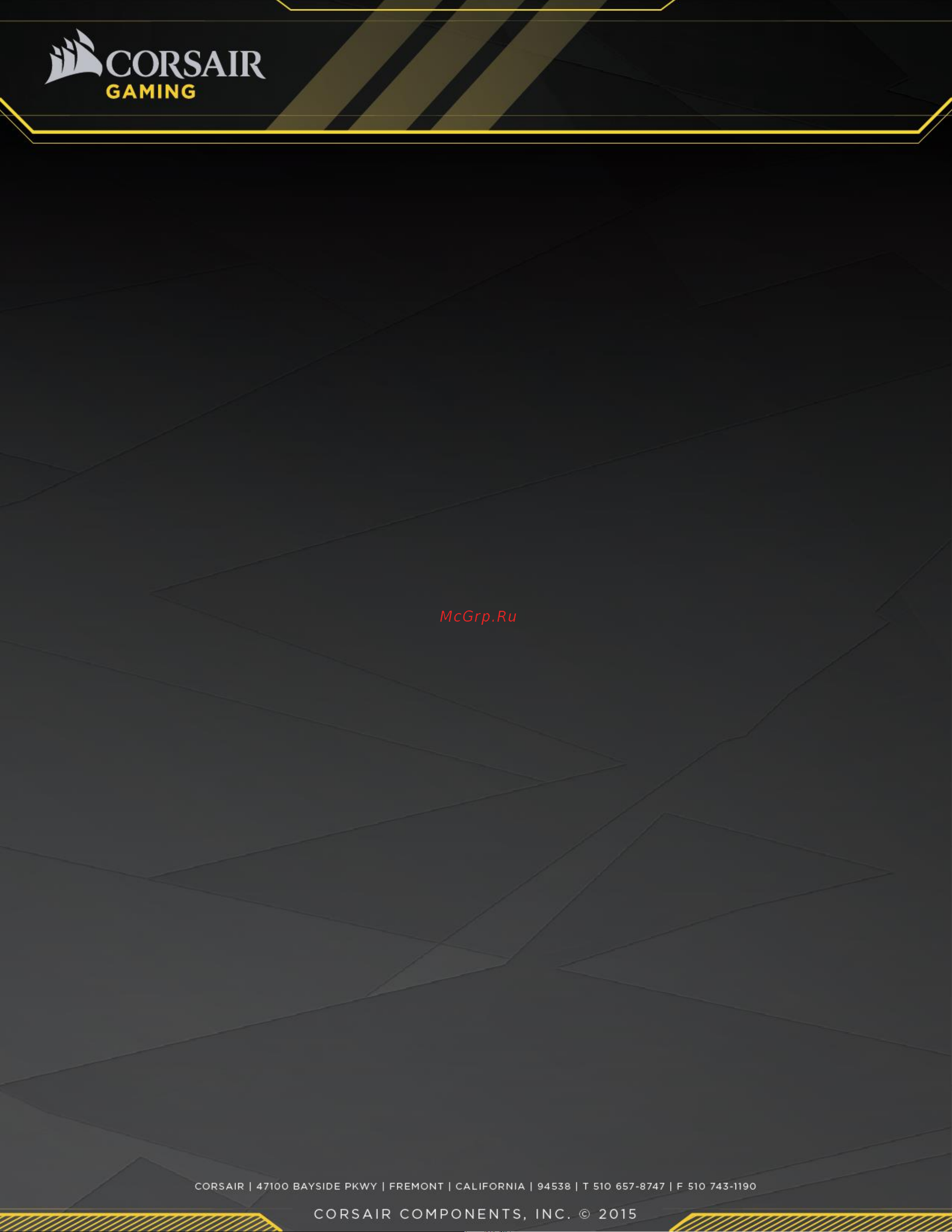 Corsair VOID Wireless Dolby 7.1 SE Руководство по эксплуатации онлайн
