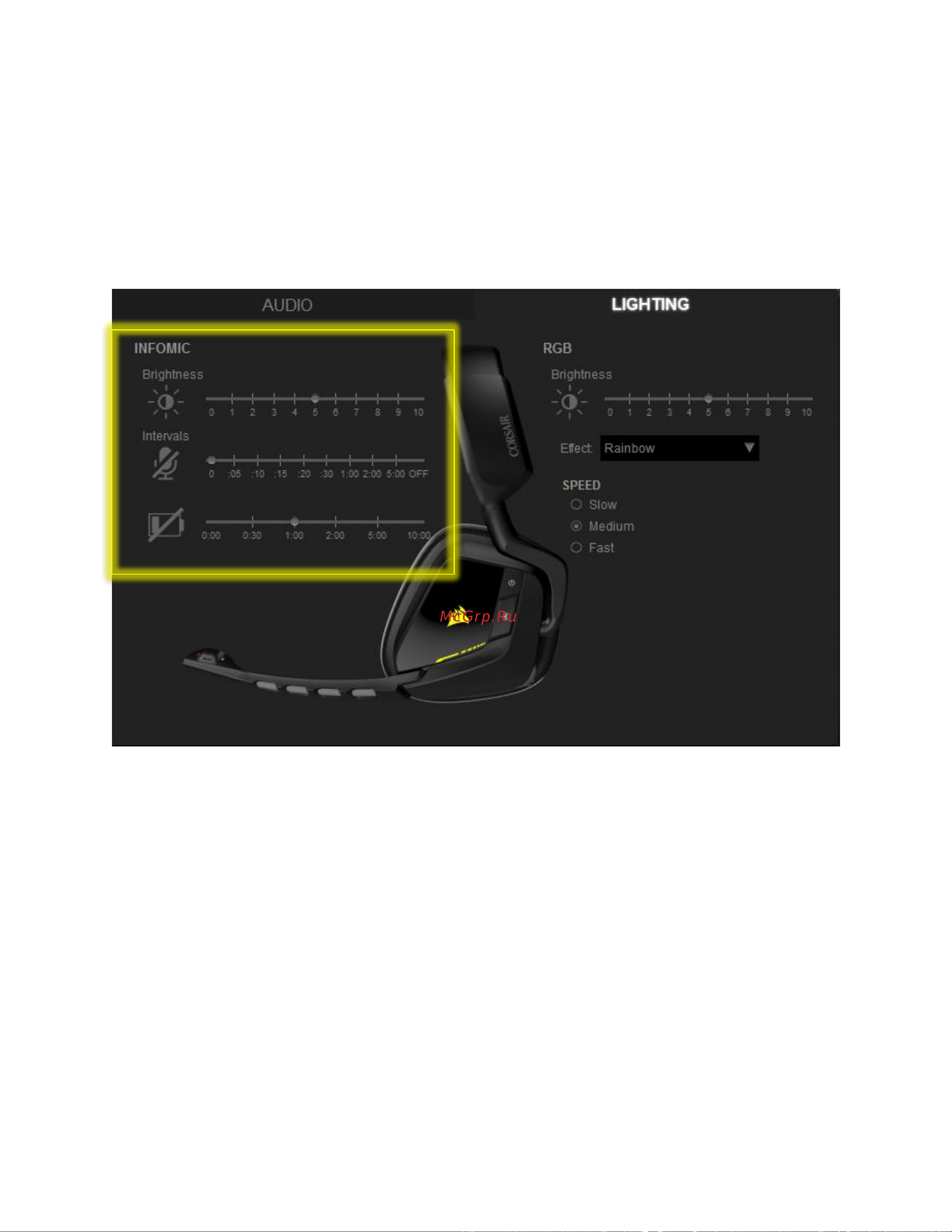 Corsair VOID Wireless Dolby 7.1 SE [11/13] Infomic notifications