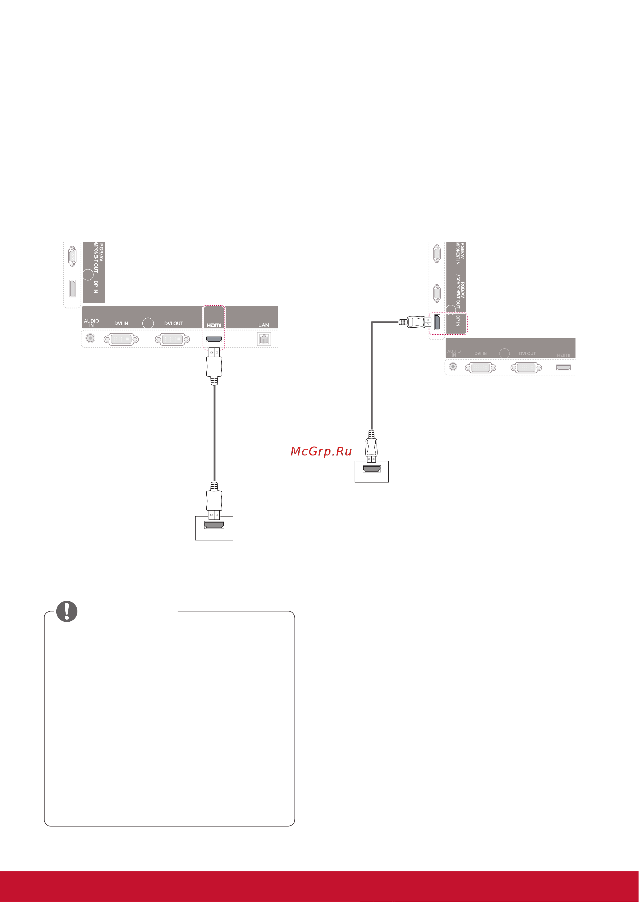 Viewsonic CDP5537-L [20/76] Подключение display port
