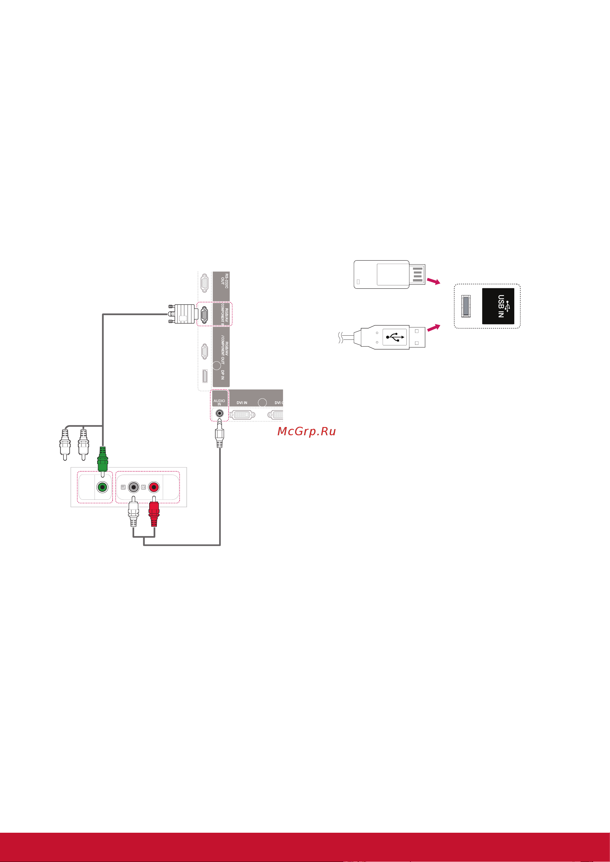 Viewsonic CDP5537-L [57/76] Подключение накопителя usb