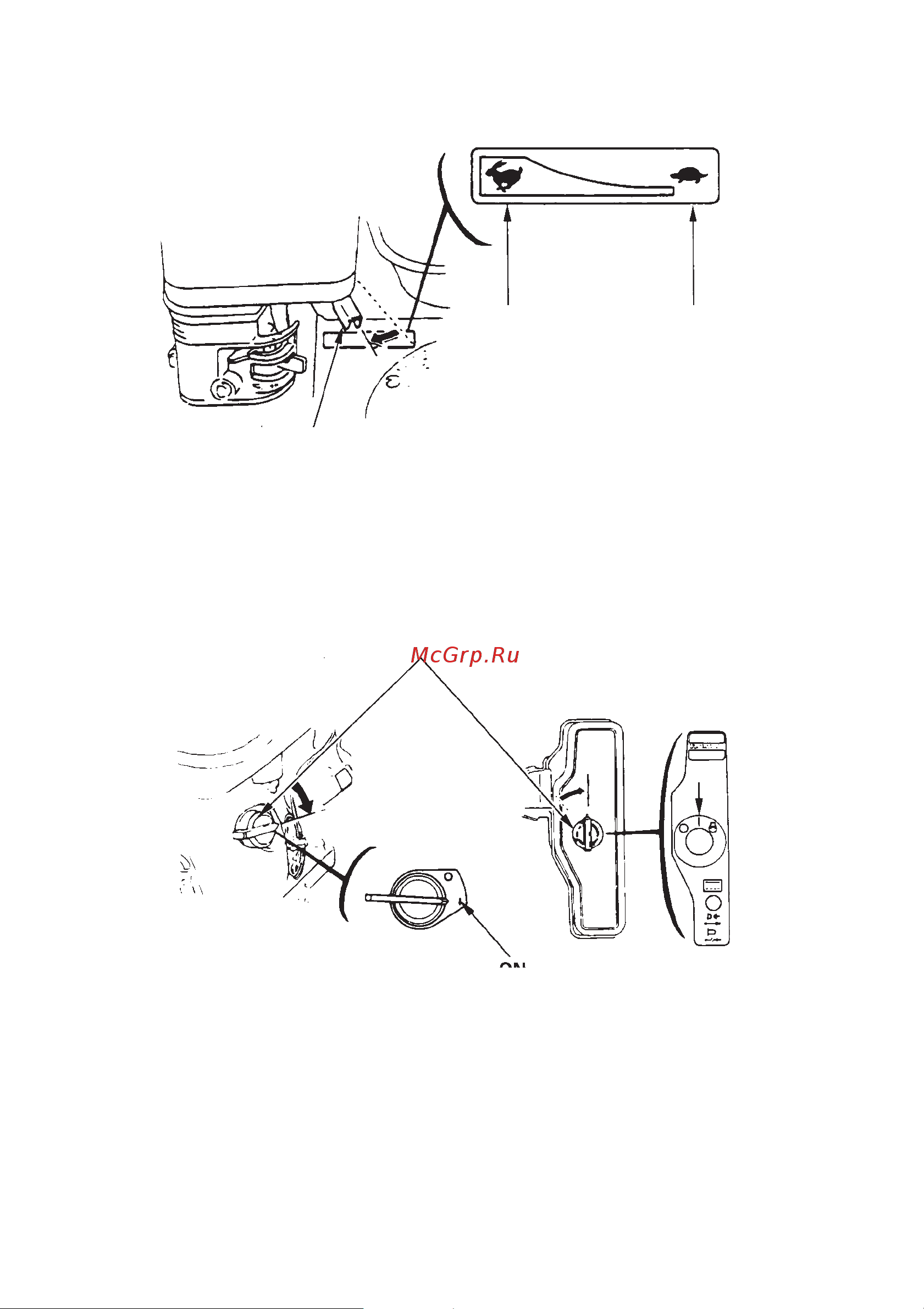 Efco MZ 2090RX [13/32] Ïåðåäâèíüòå ðó êó ãàçà ñëåãêà âëåâî