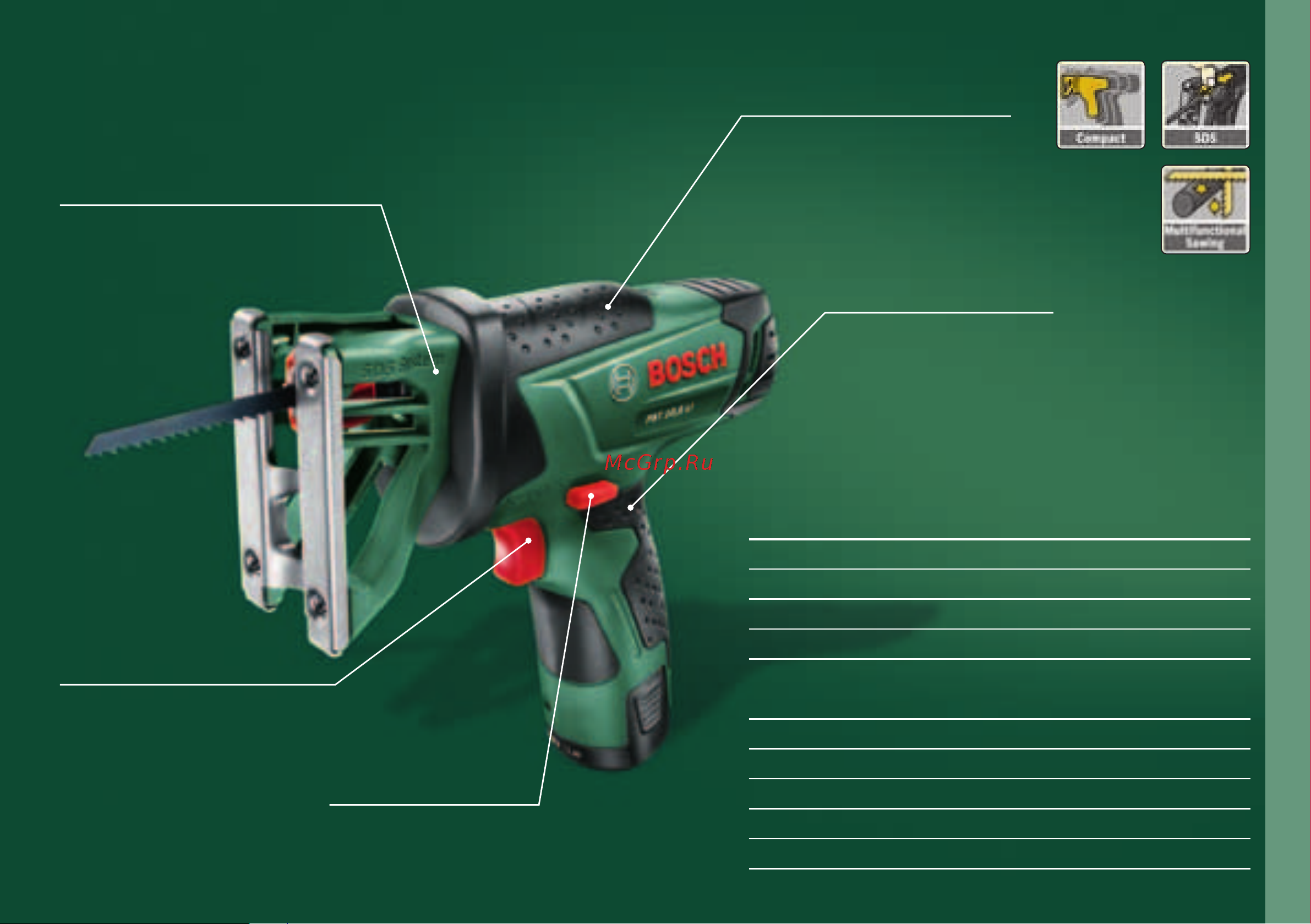 Bosch PLI 10, 8 LI [19/28] Pst 10 8 li