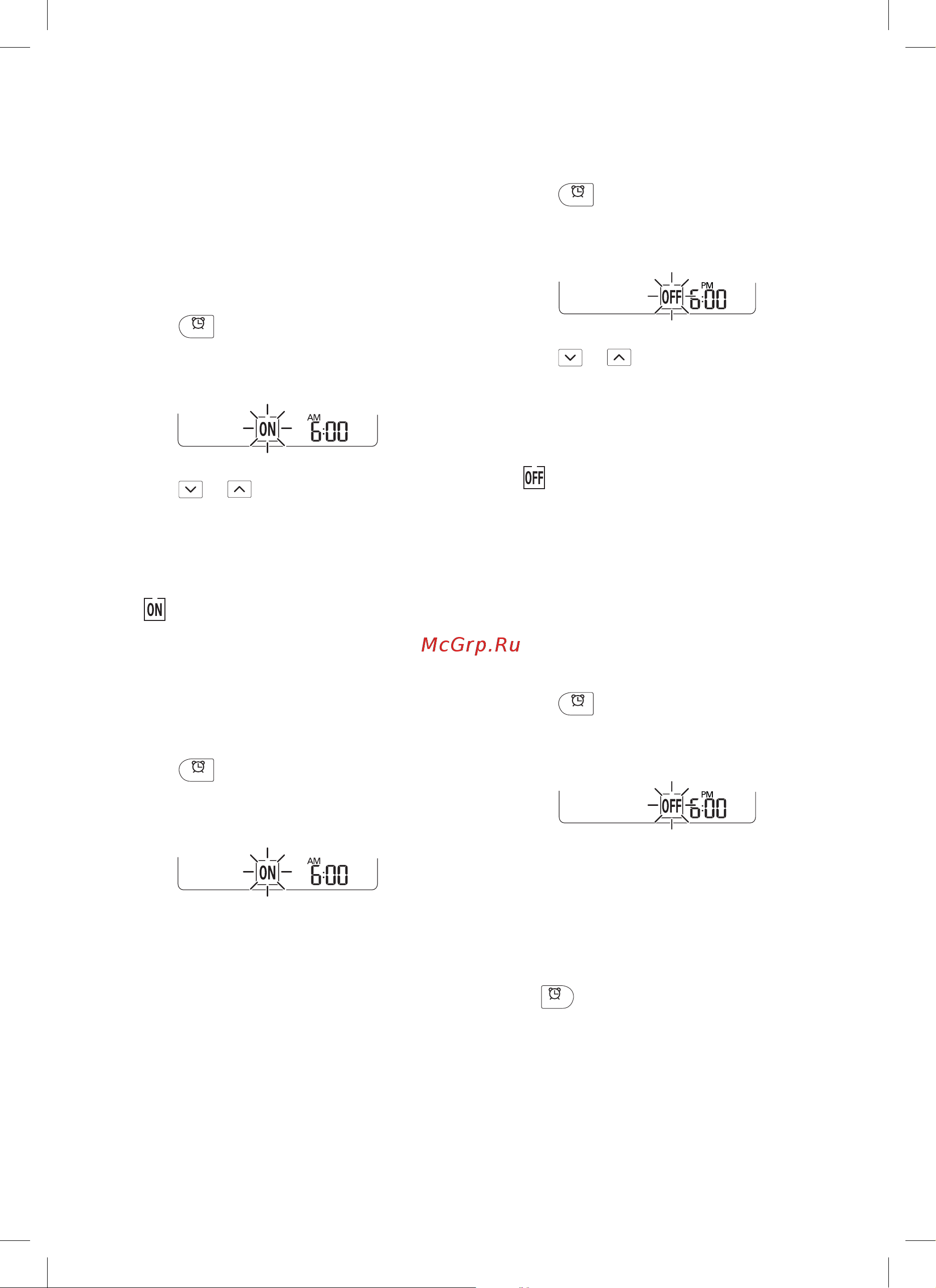 LG B09TS ProCool [22/233] Setting the on off timer