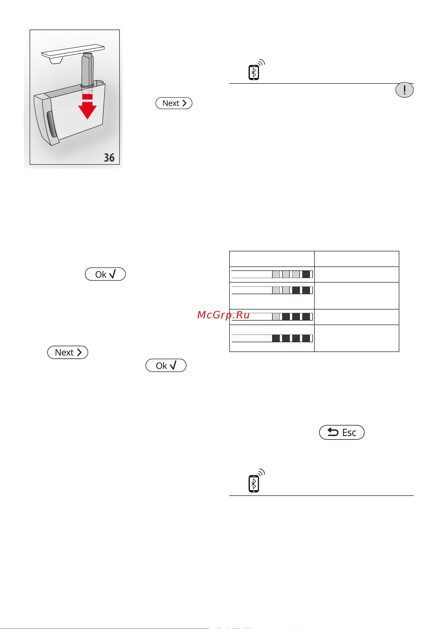 Delonghi Dinamica Plus ECAM 370.95.T [190/220] Su sertliğinin programlanmasi