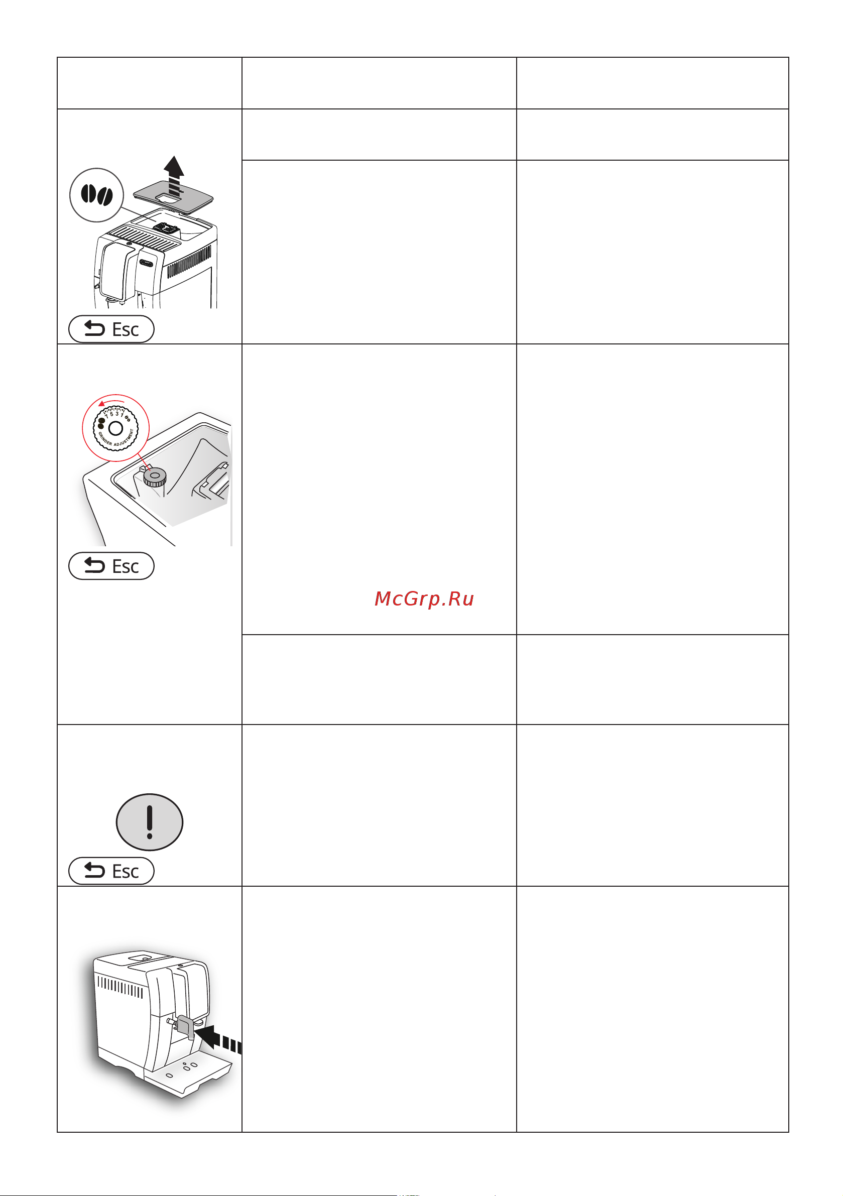 Delonghi Dinamica Plus ECAM 370.95.T Руководство по эксплуатации онлайн [215/220] 781588