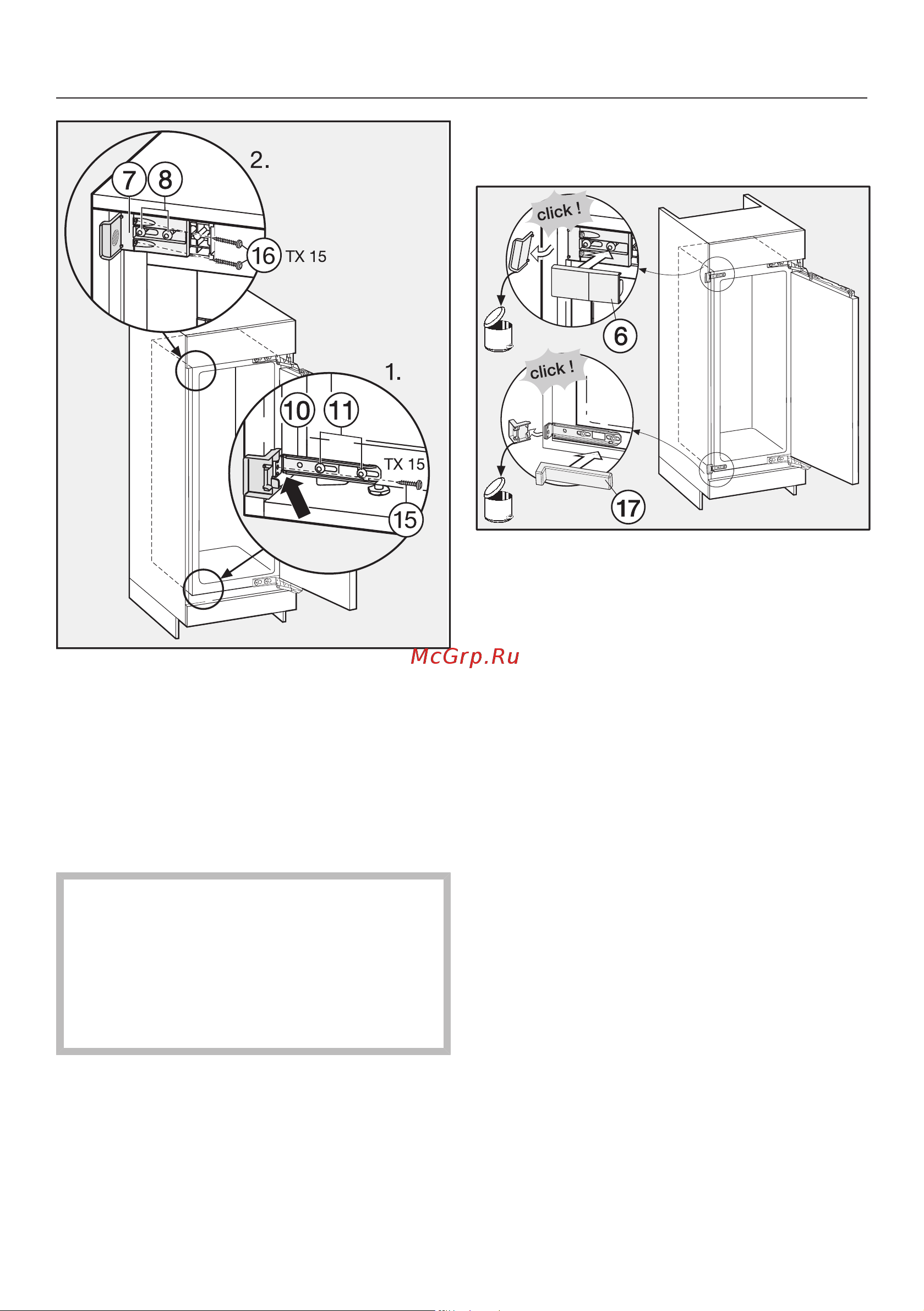 Miele FNS37405i [82/96] Монтаж