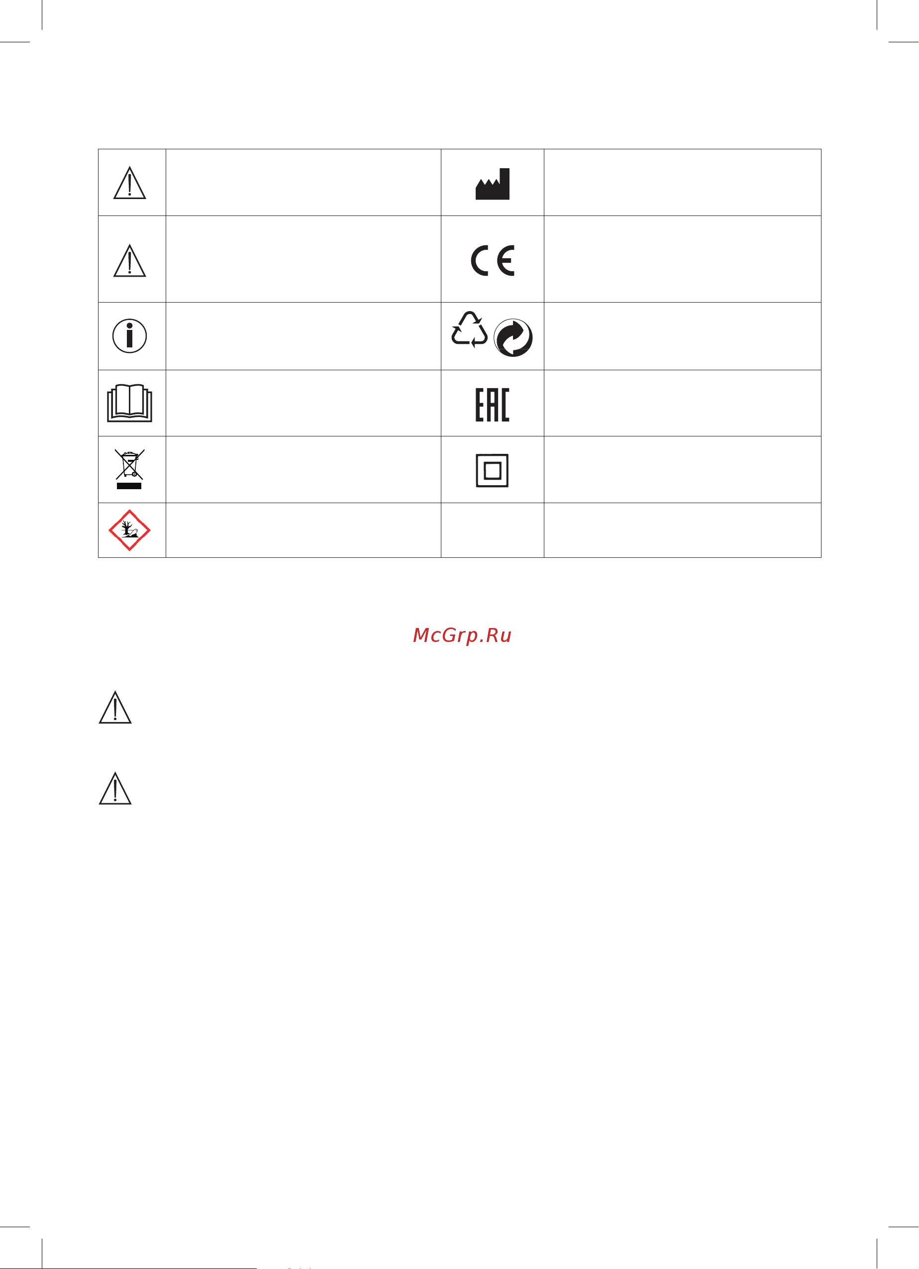 Beurer LW230 [15/88] Signs and symbols