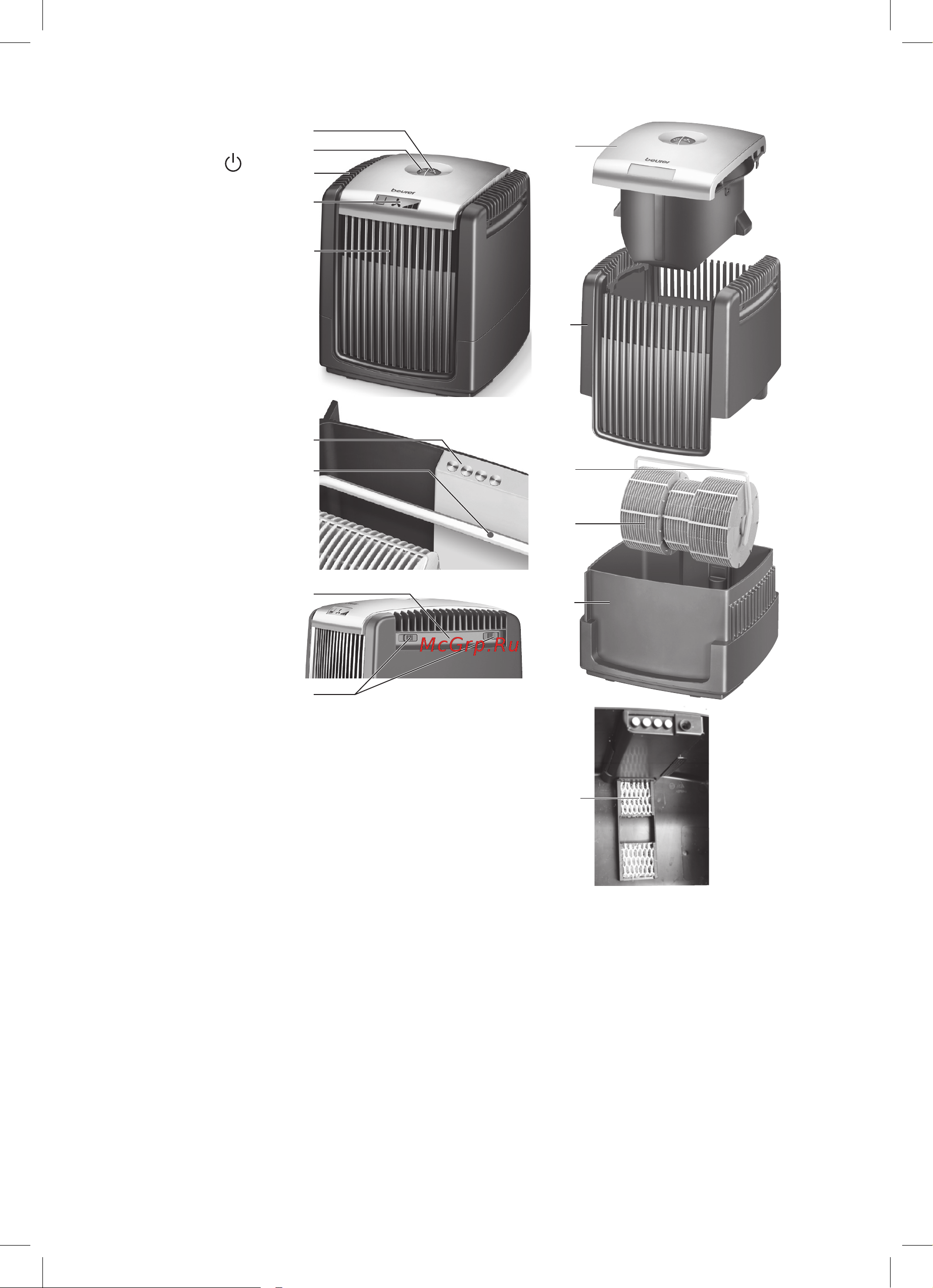 Beurer LW230 [17/88] Unit description