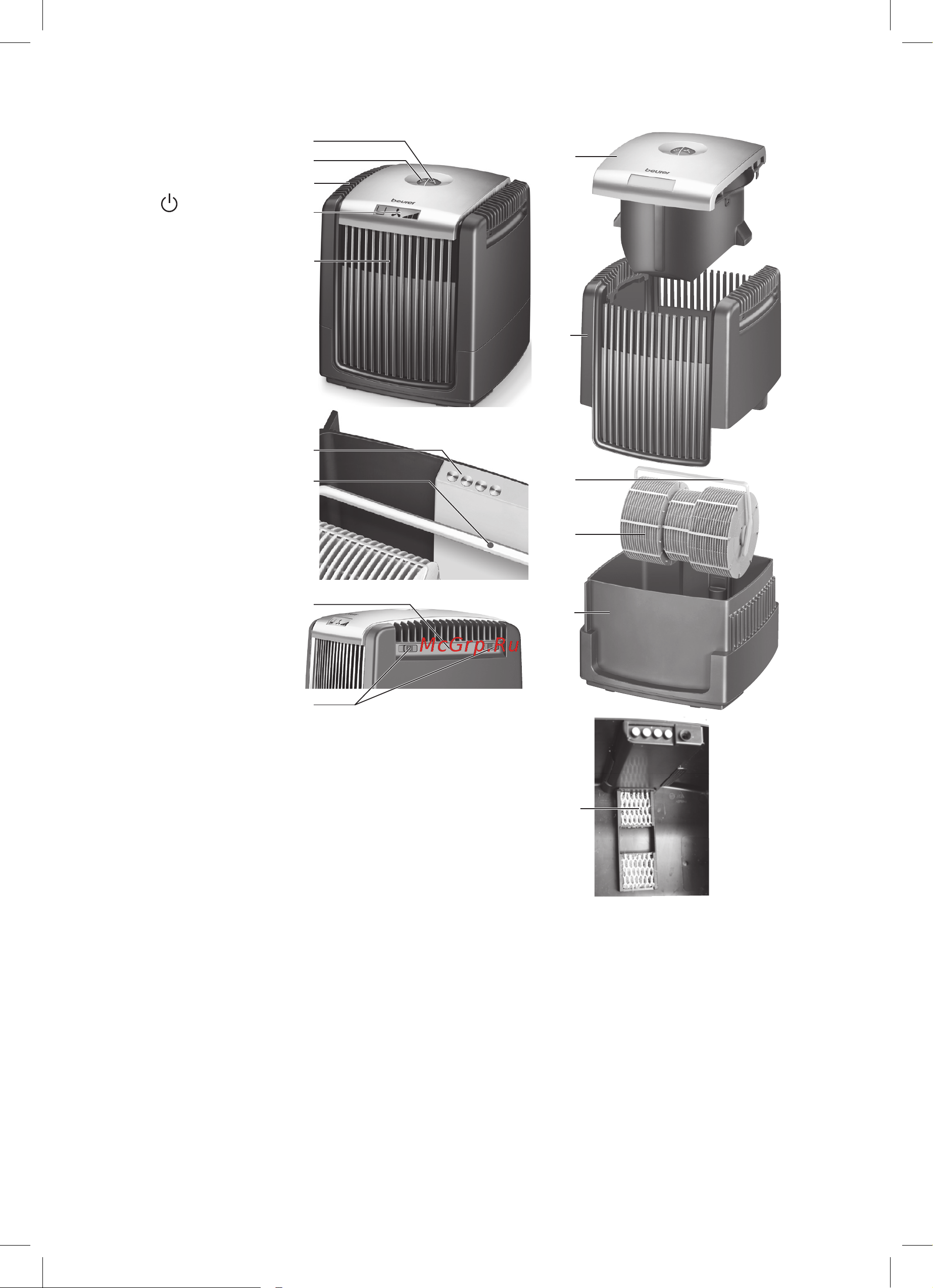 Beurer LW230 [27/88] Description de l appareil