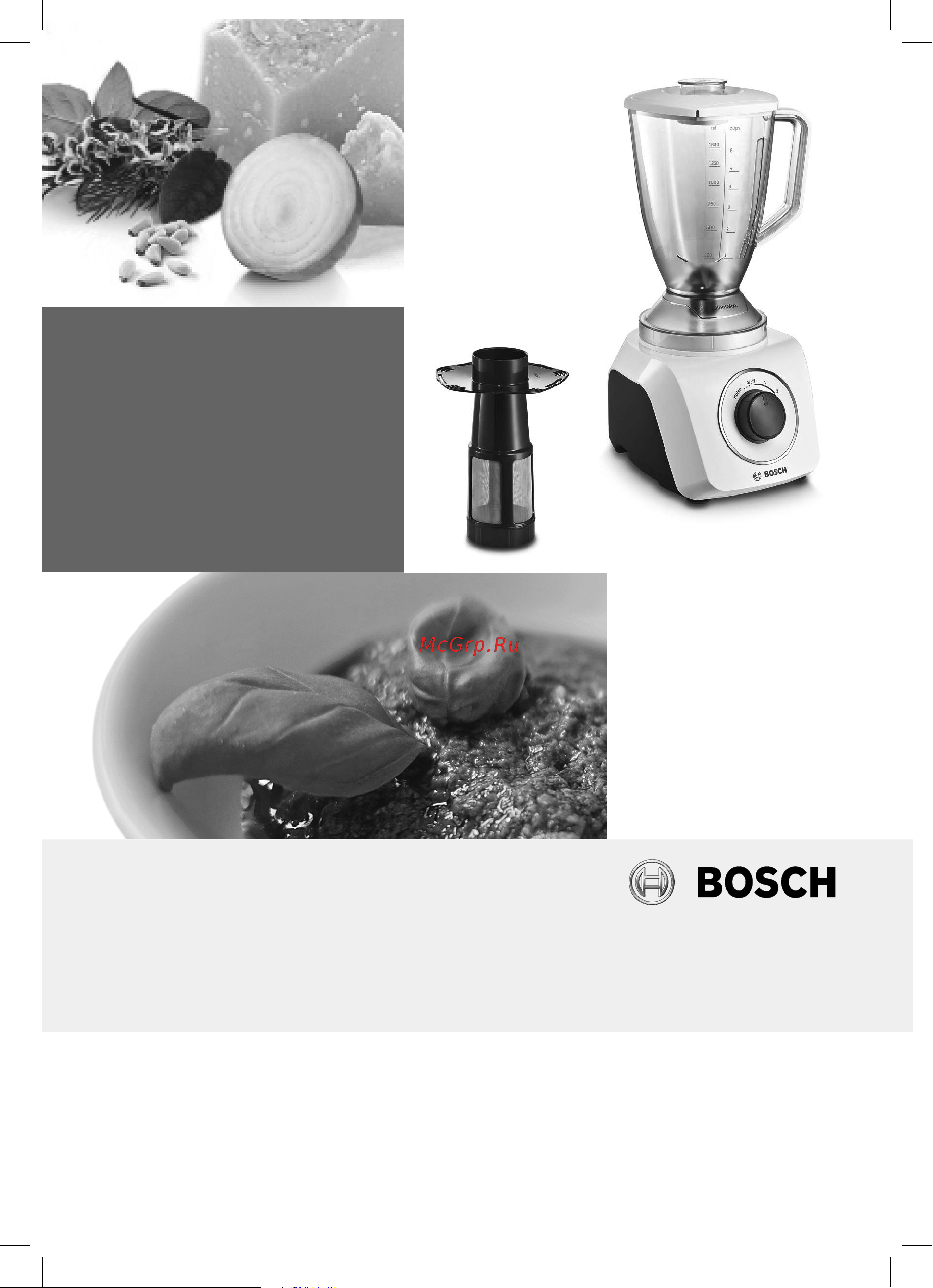 Bosch MMB42G0B Руководство по эксплуатации онлайн