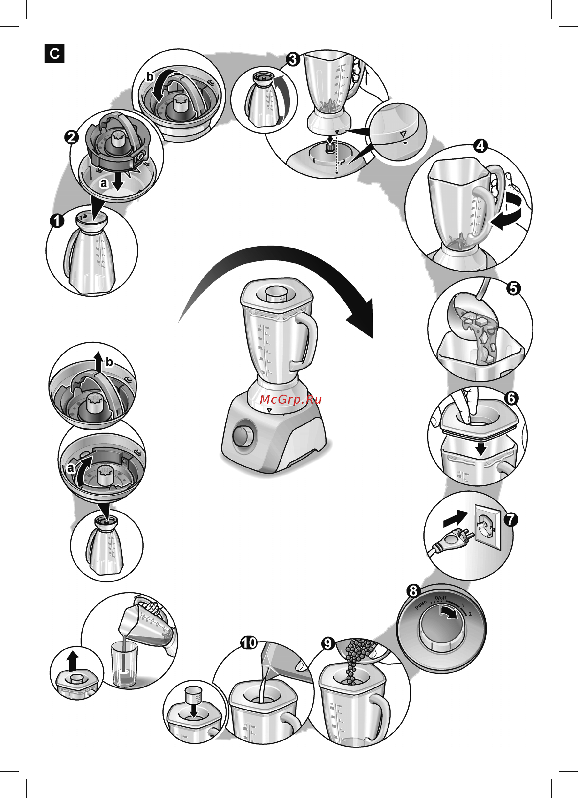Bosch MMB42G0B Руководство по эксплуатации онлайн [19/22] 781626