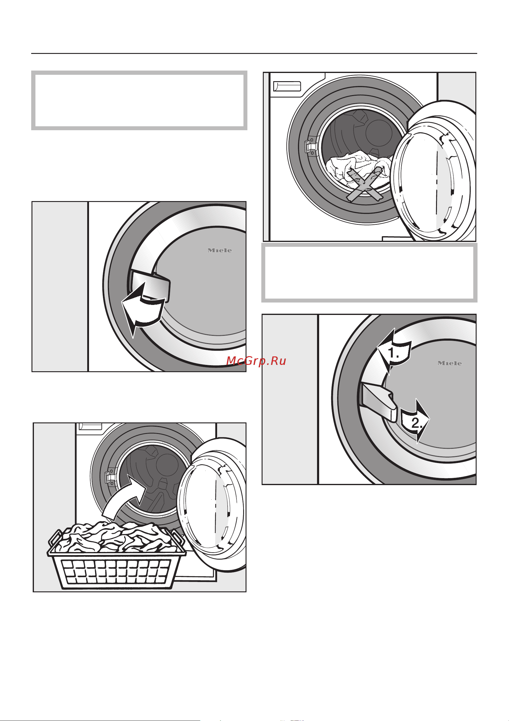 Miele PWT6089 OB [22/88] Êðàòêàÿ èíñòðóêöèÿ ïî ñòèðêå