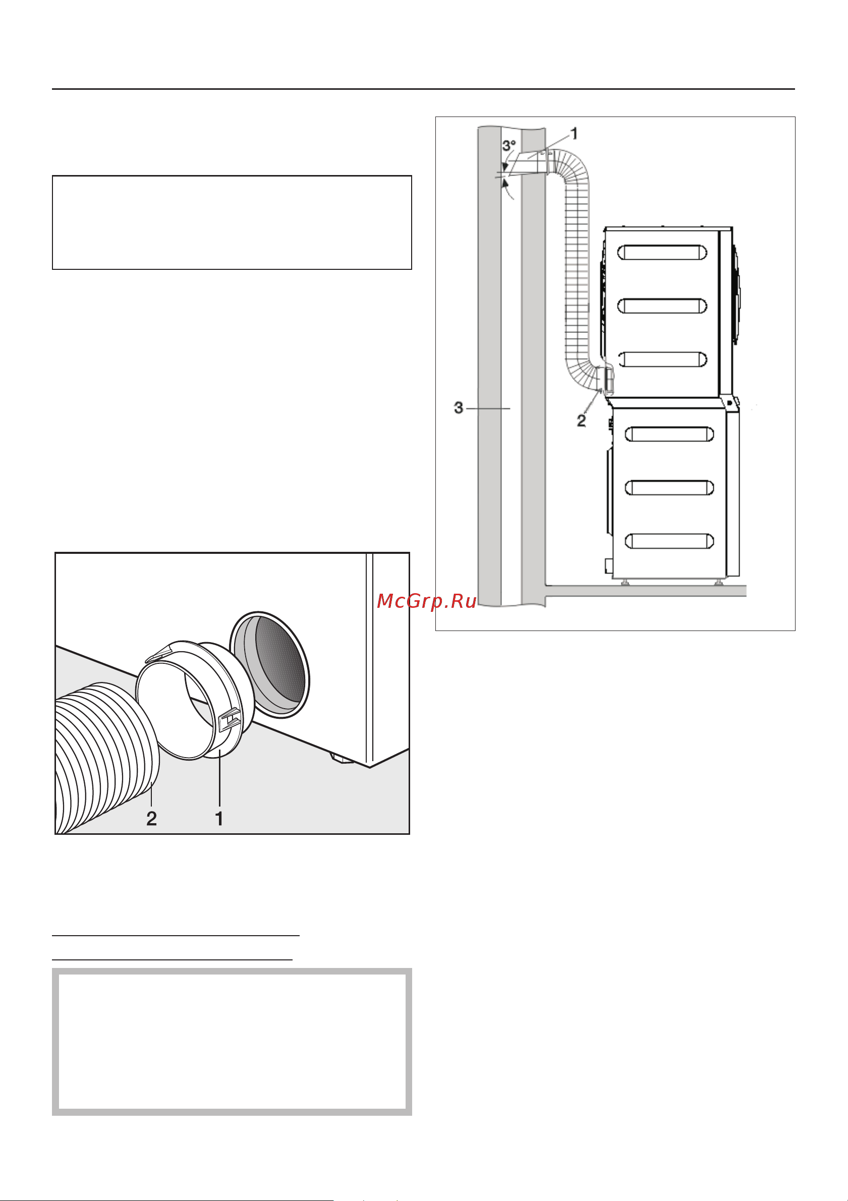 Miele PWT6089 OB [83/88] Ìîíòàæ âîçäóõîâîäà