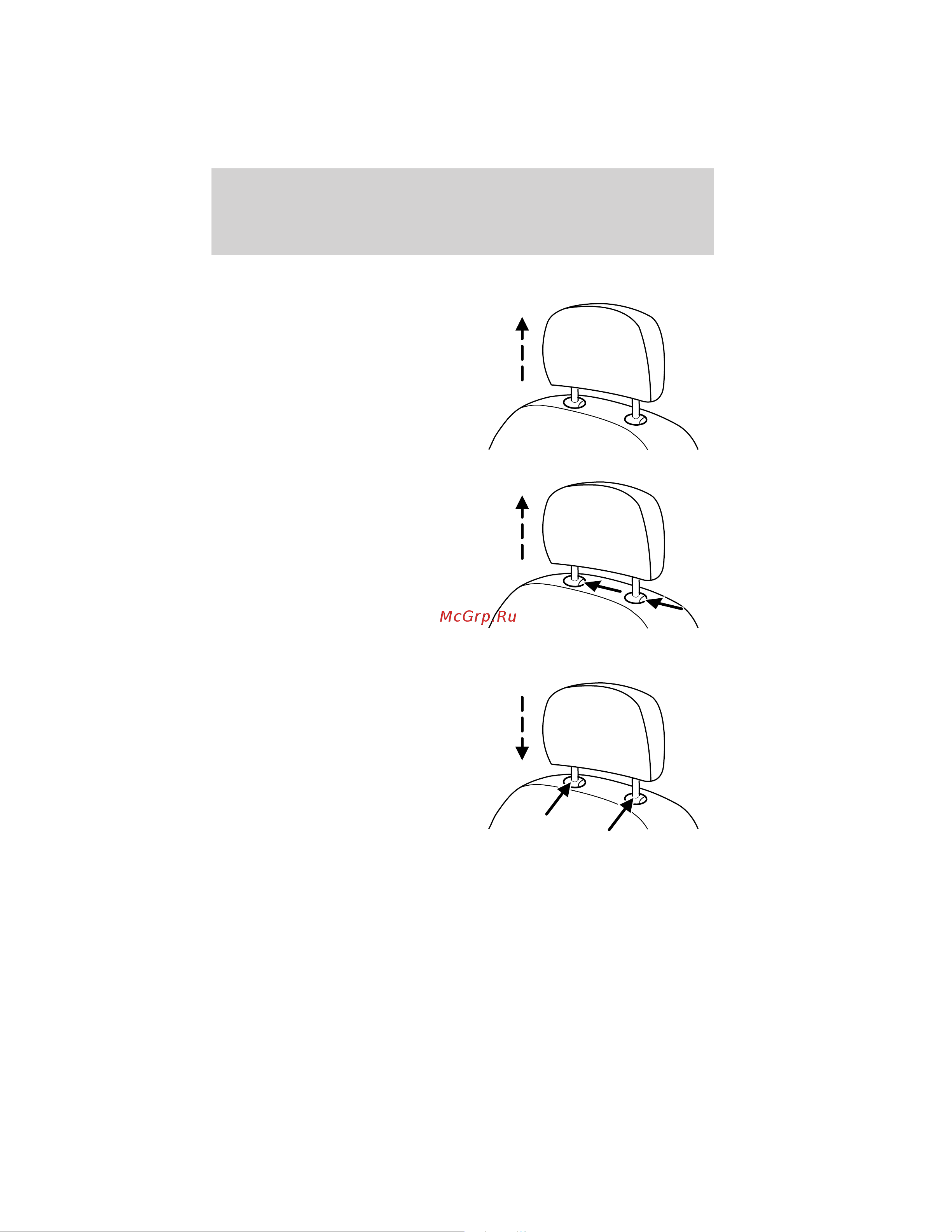 Lincoln MKS (2010) [141/362] Seating and safety restraints