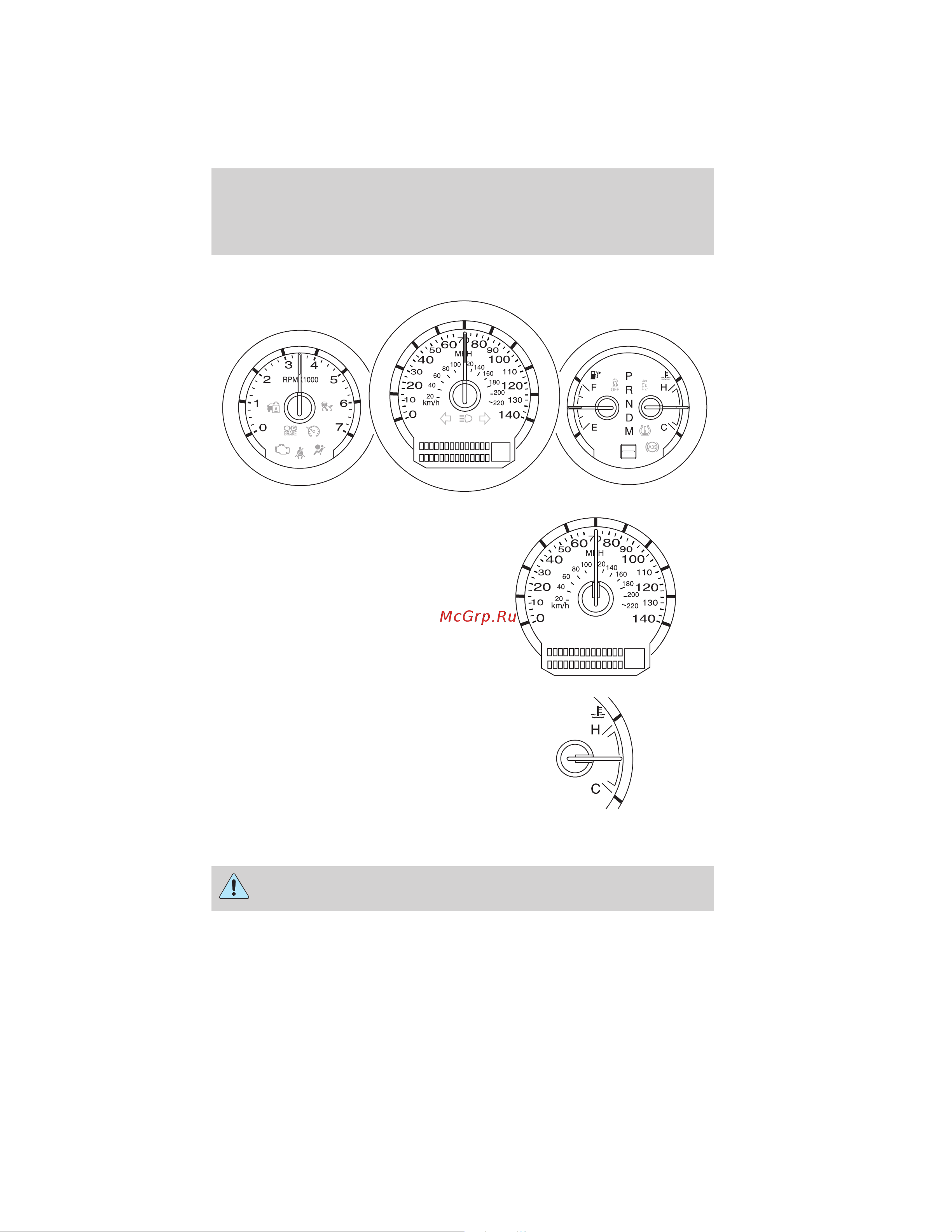 Lincoln MKS (2010) [17/362] Gauges